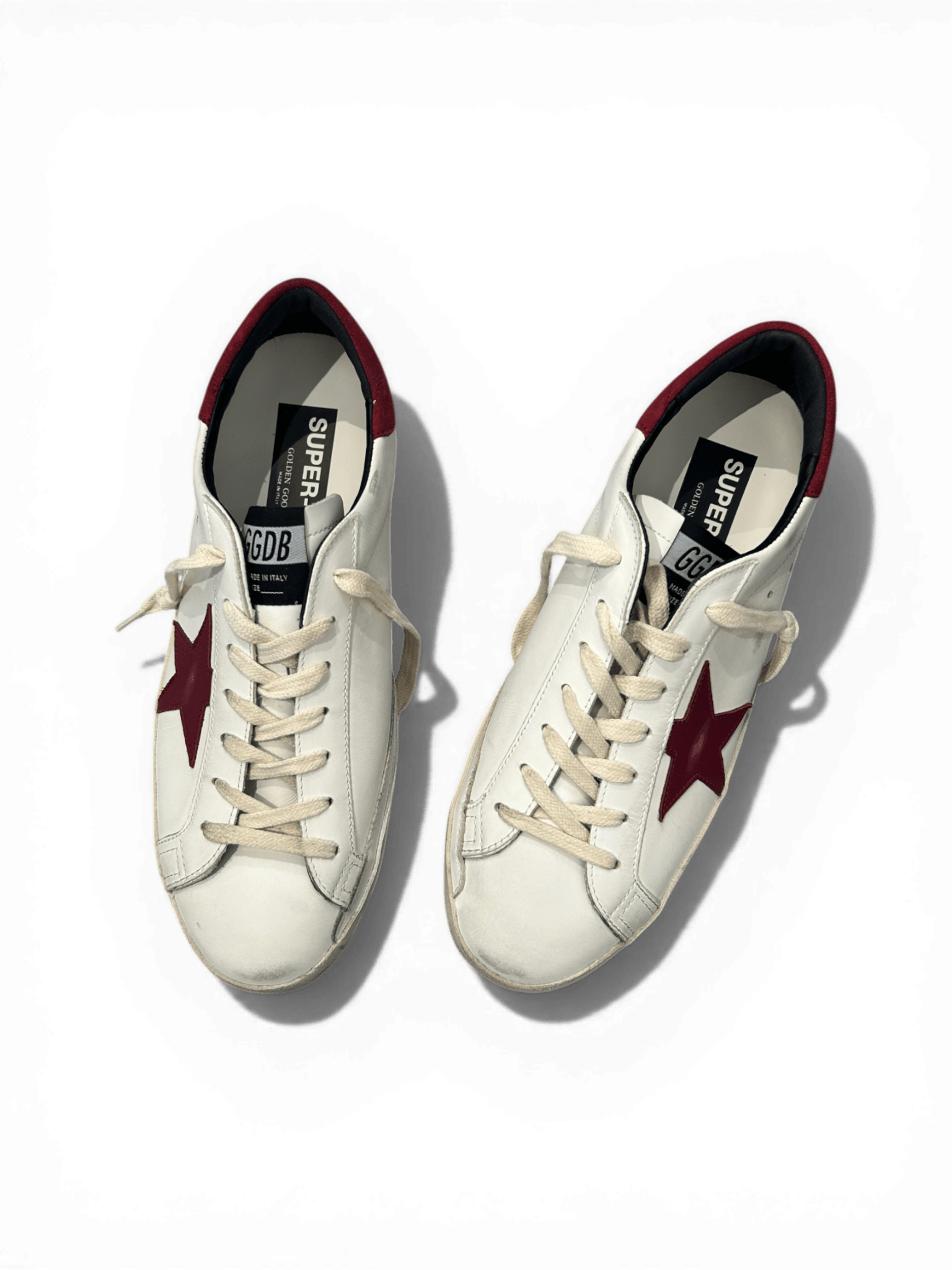 Golden Goose Super-Star White/Red