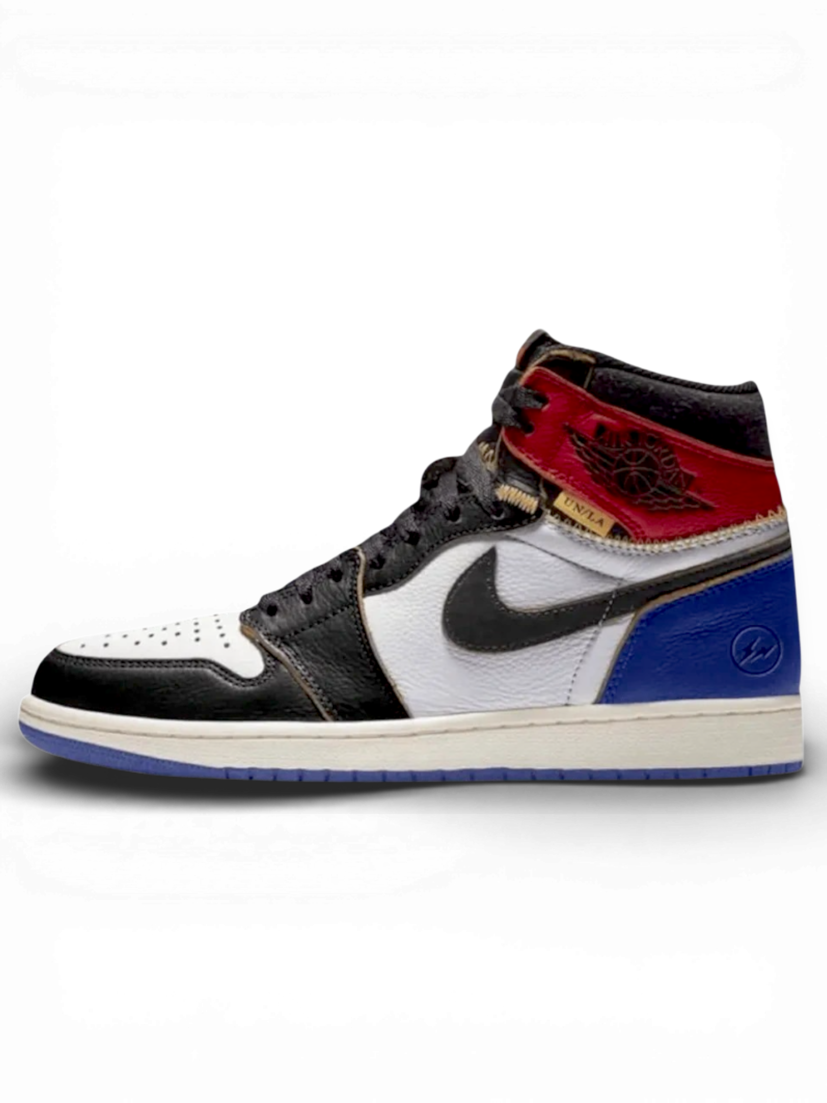 Jordan 1 Retro High OG SP Fragment x Union LA Varsity Red Sport Royal