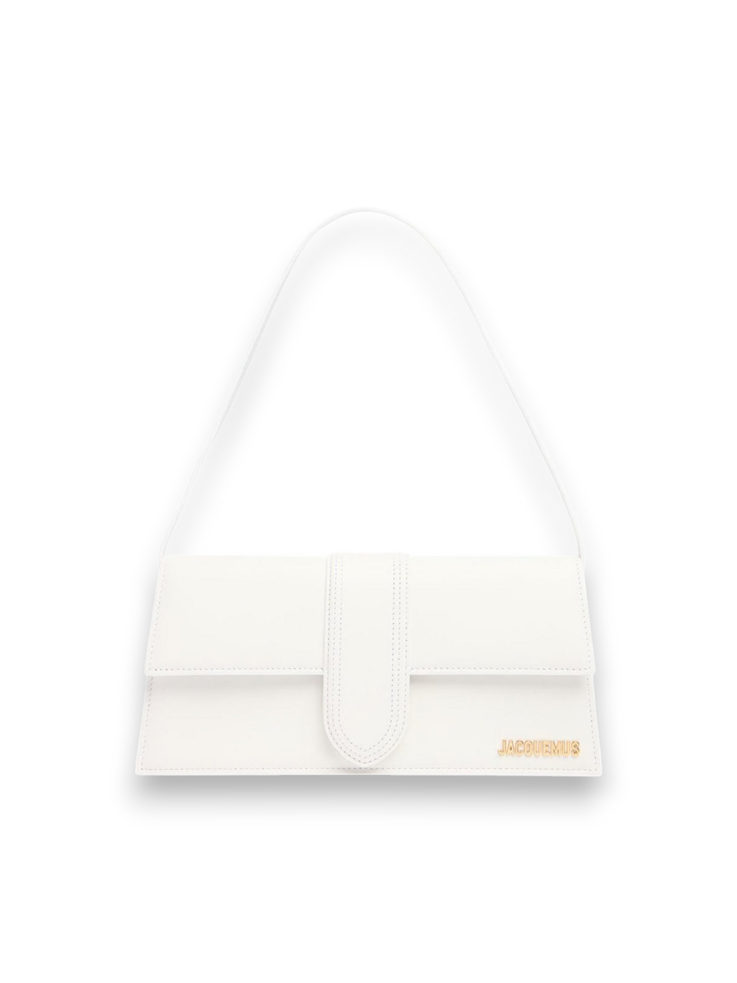 Jacquemus Le Bambino Long Shoulder Bag White