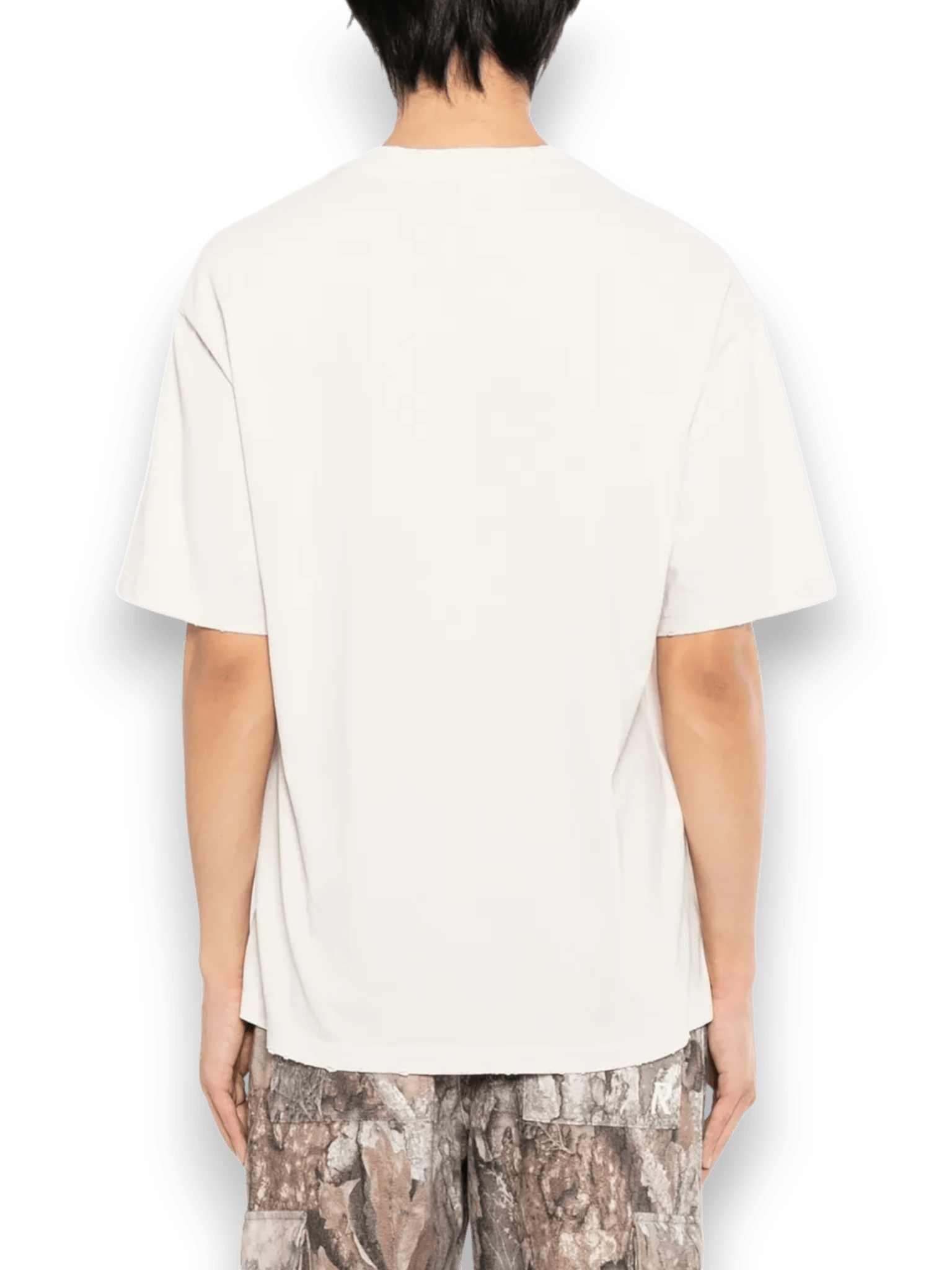 Warman Weeping Angel Graphic T-shirt Off White
