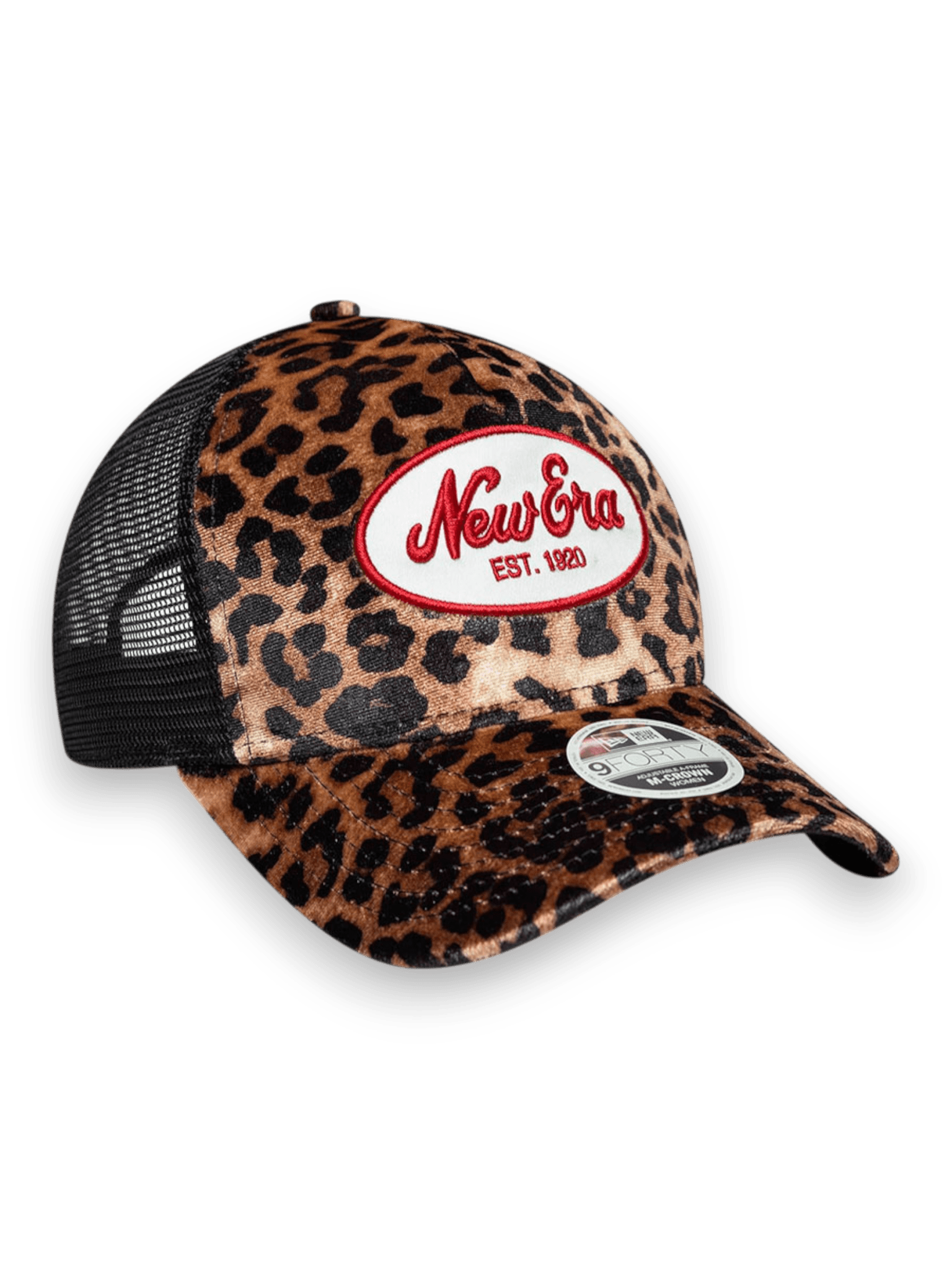 New Era Leopard 9Forty M-Crown A-Frame Trucker Cap