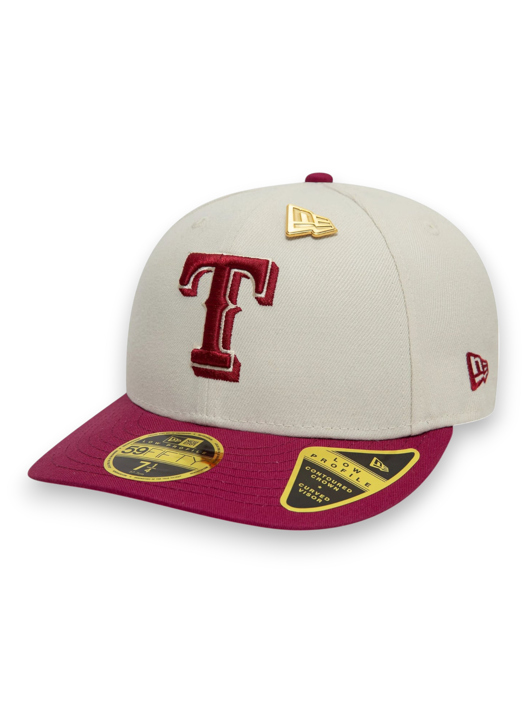 New Era Texas Rangers Pin 59FIFTY Low Profile