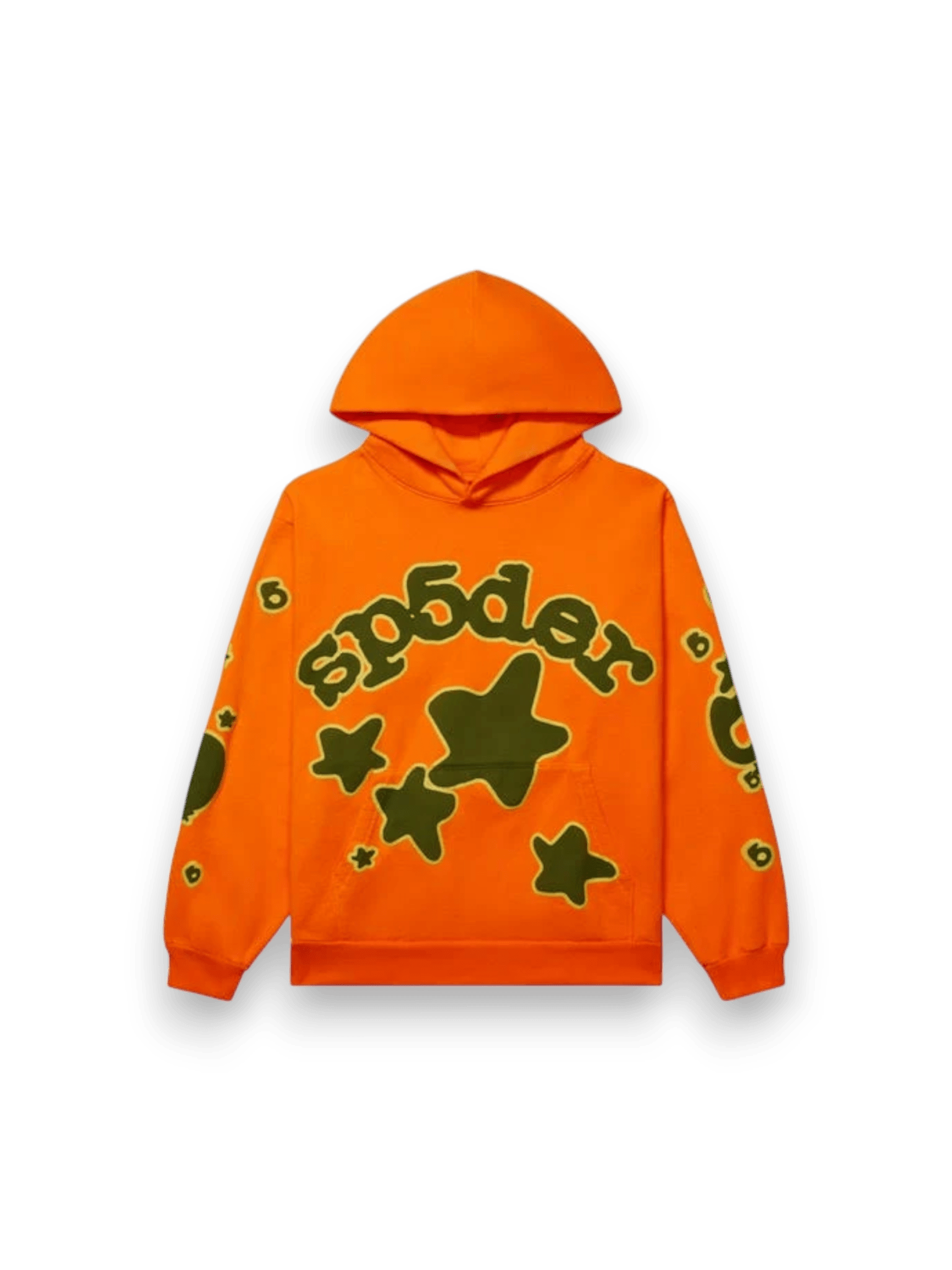 Sp5der Beluga Hoodie Orange