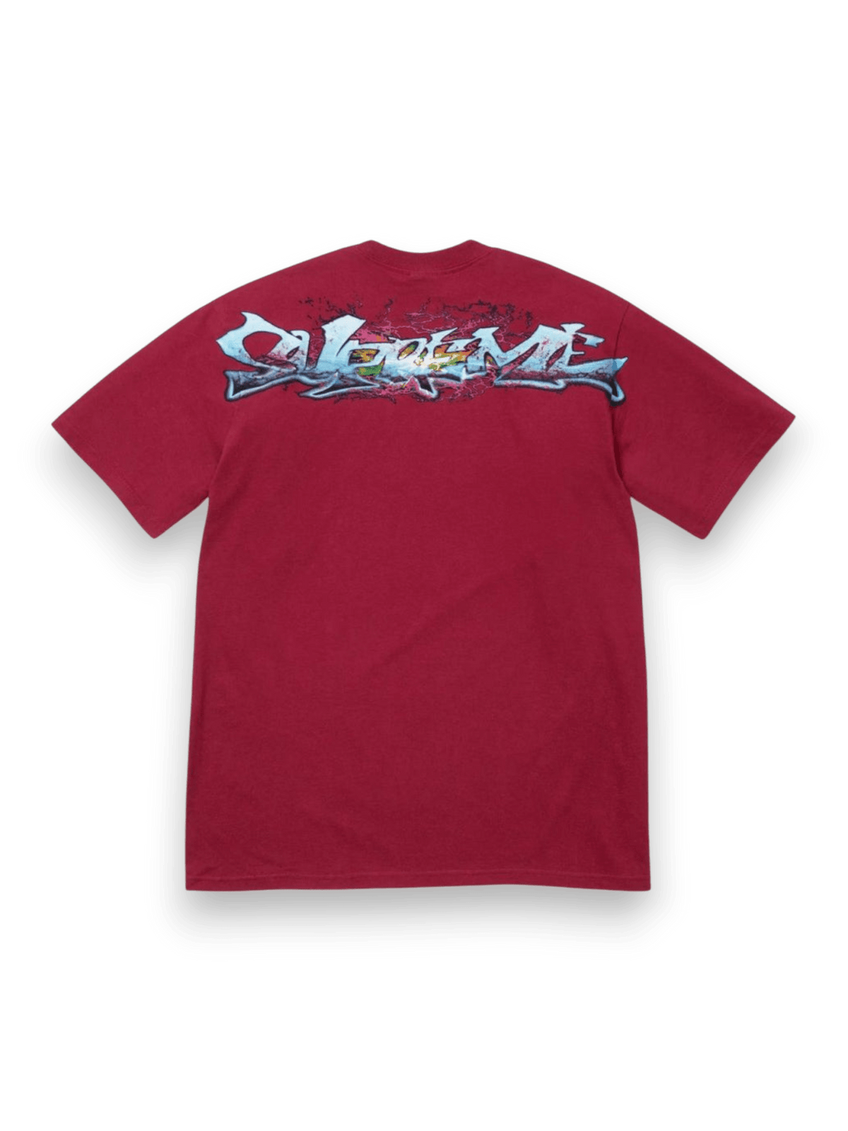 Supreme Tag Tee Cardinal