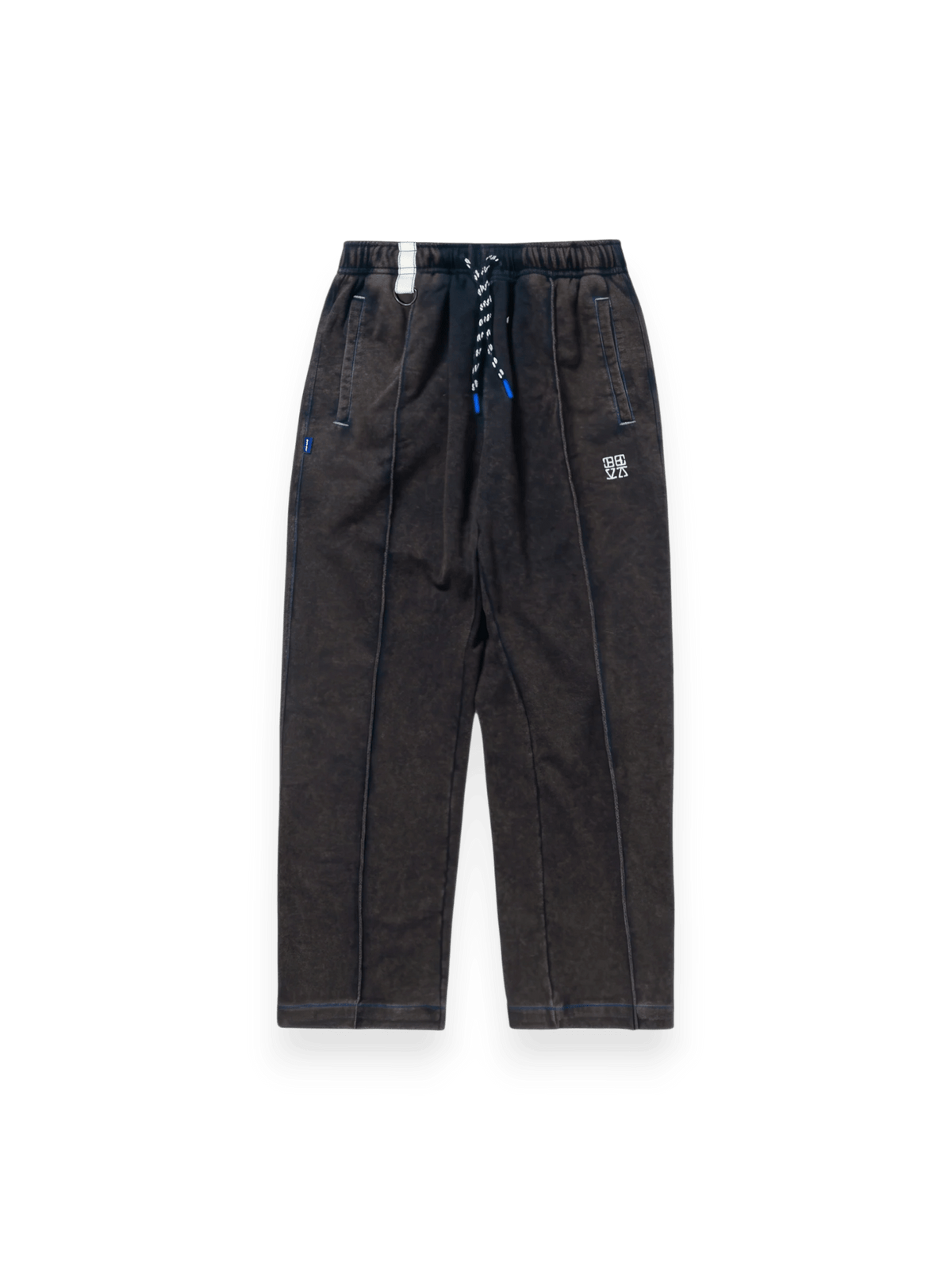 DEVÁ STATES MIDTOWN Pleated Easy Pants [Washed Black]