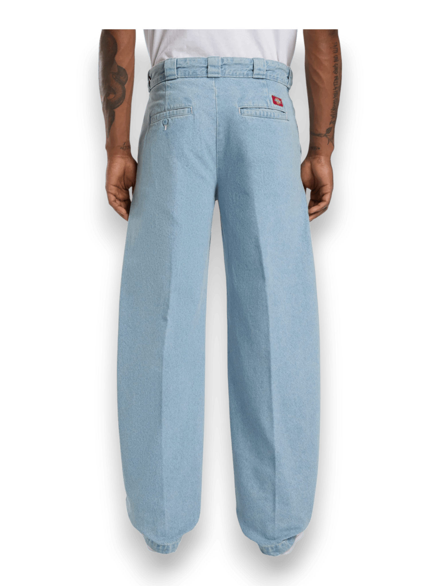 DICKIES 877 Barrel Leg Work jeans Aged Blue