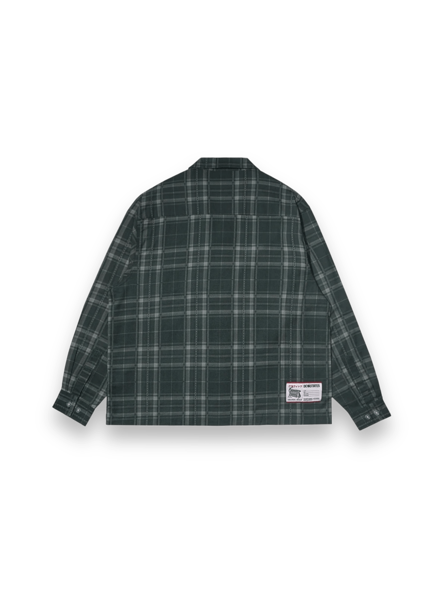 DEVÁ STATES Plaid Shirt Relic Green