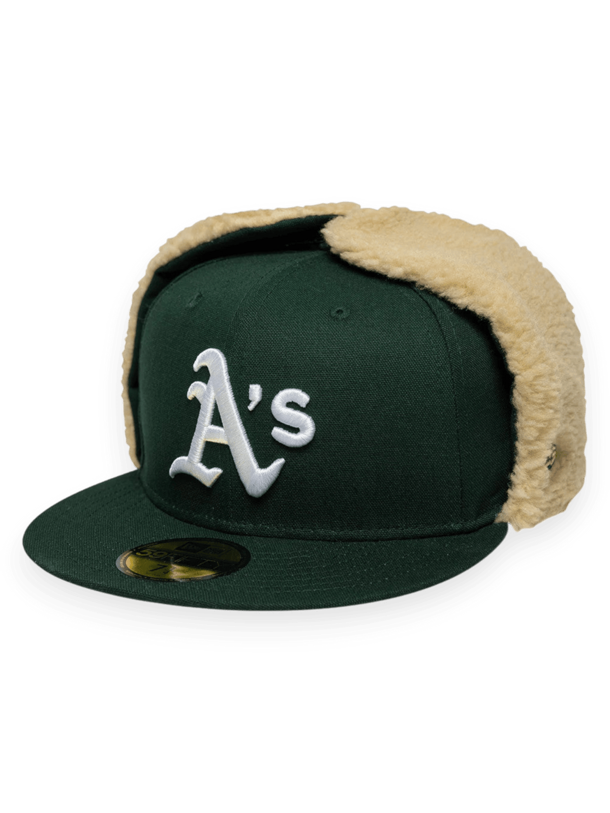 New Era Cap 59FIFTY Fitted Dogear Athletics MLB World Series Dark Green