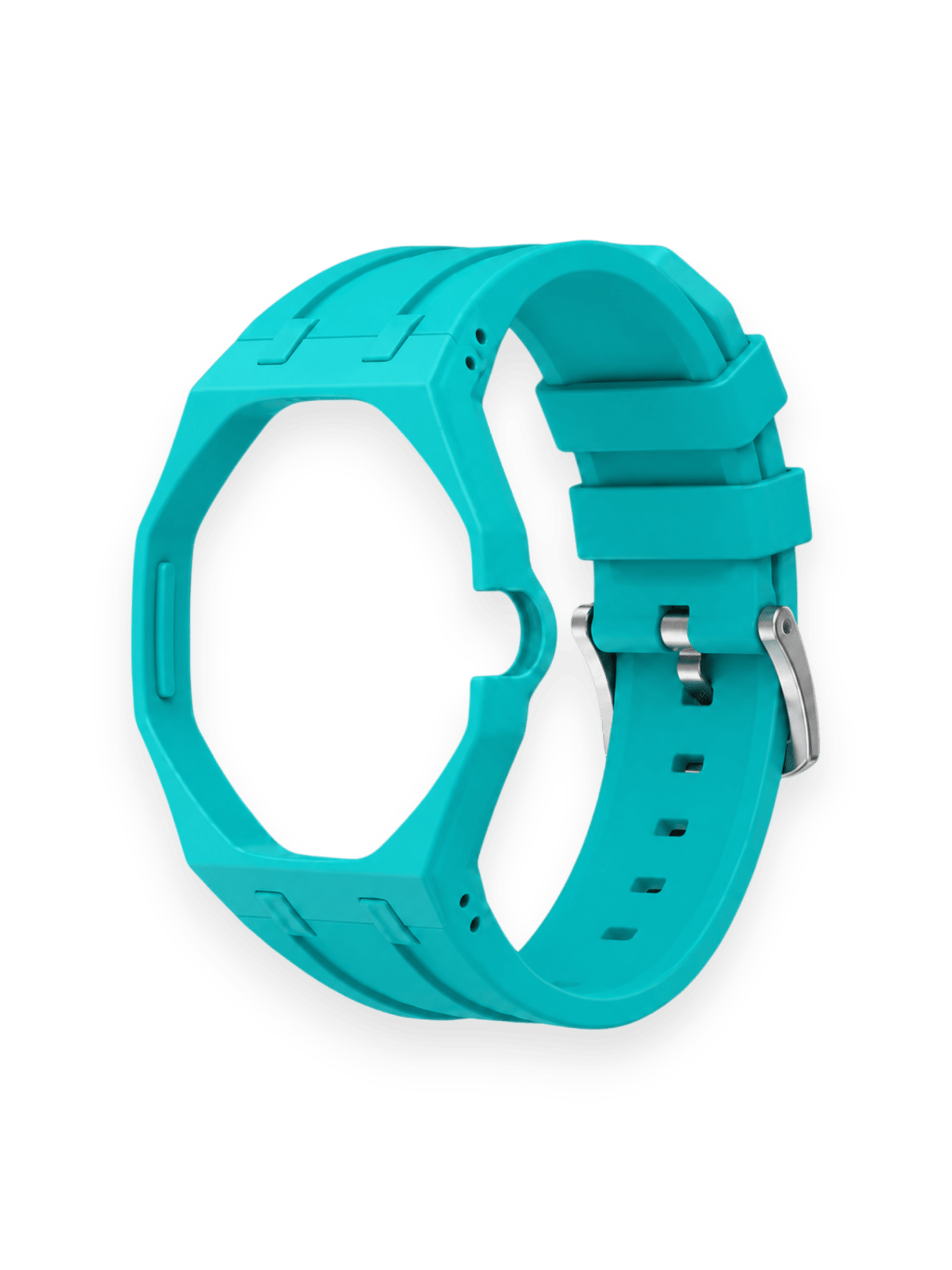 Ap Swatch Royal Pop Bioceramic And Silicone Strap Full Tiffany