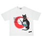 T-shirt 1886 humman billnoard-cat white