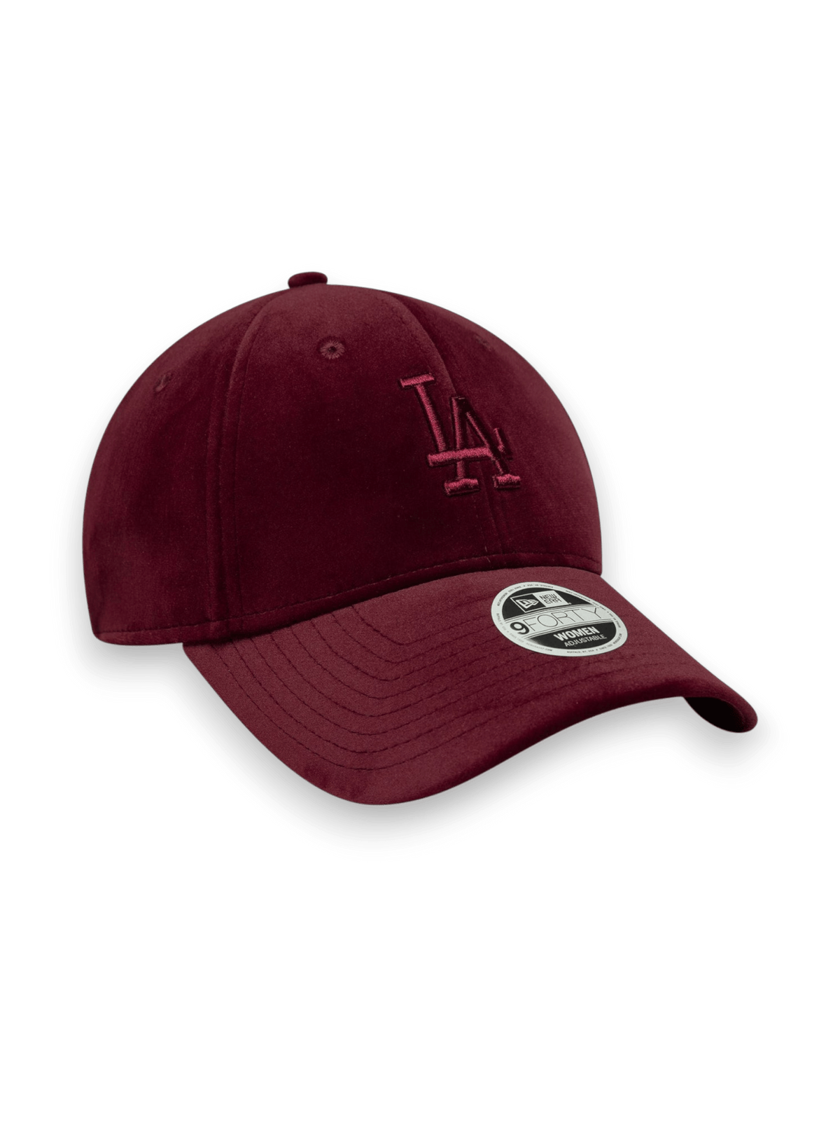 New Era 9FORTY LA Dodgers MLB Velluto Rosso Scuro