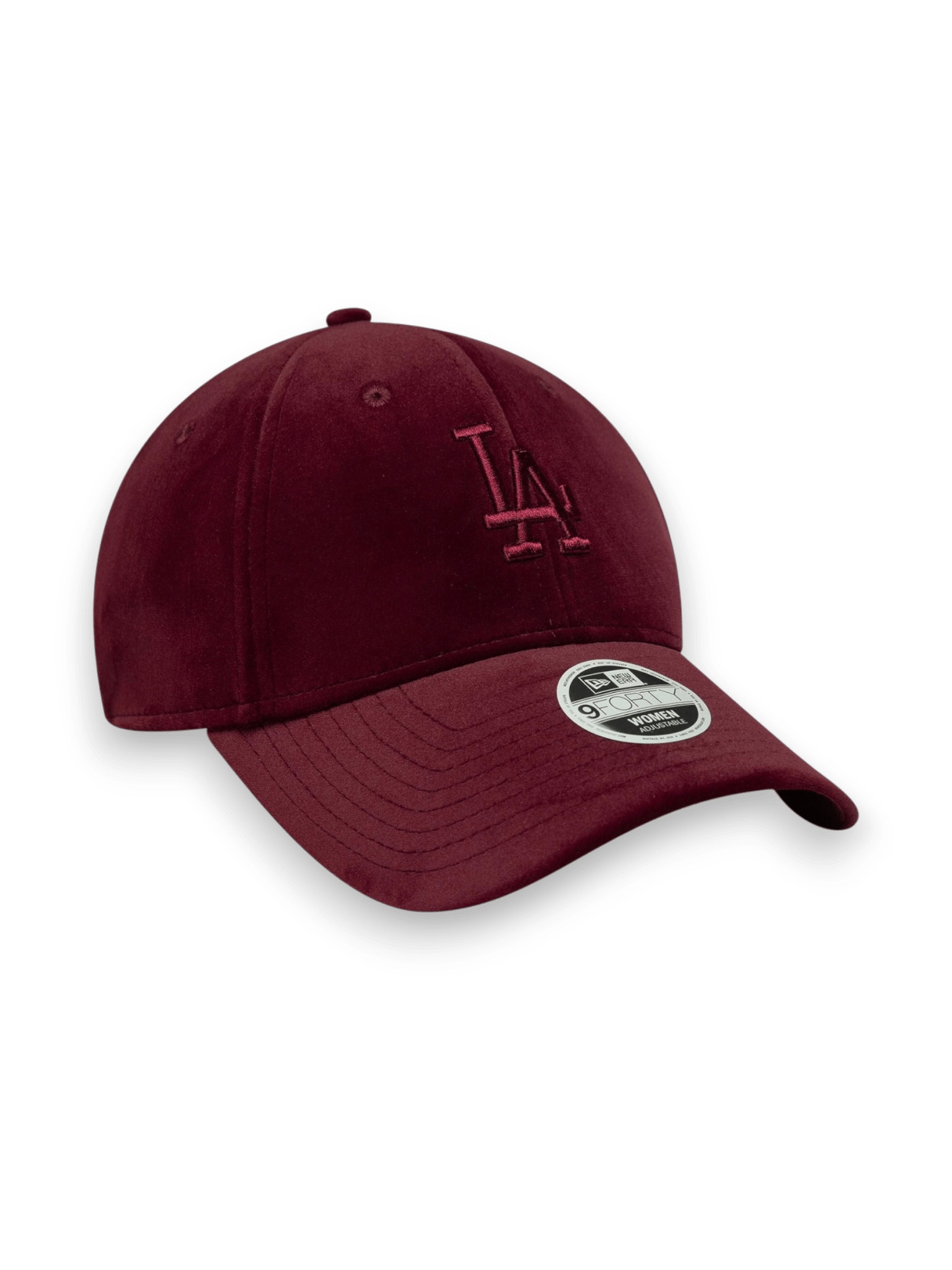 New Era 9FORTY LA Dodgers MLB Velluto Rosso Scuro