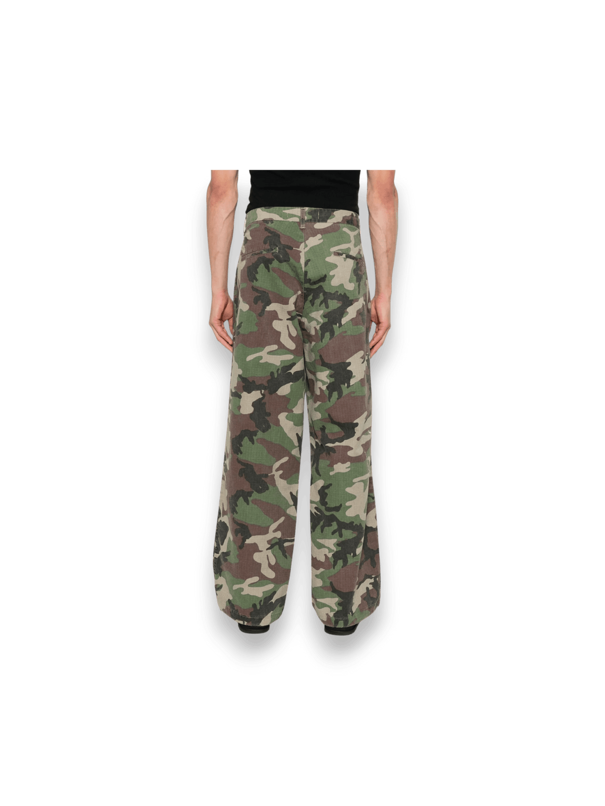 STAY HUMAN ON EARTH RIPSTOP SUPEROVER CARGO TROUSERS