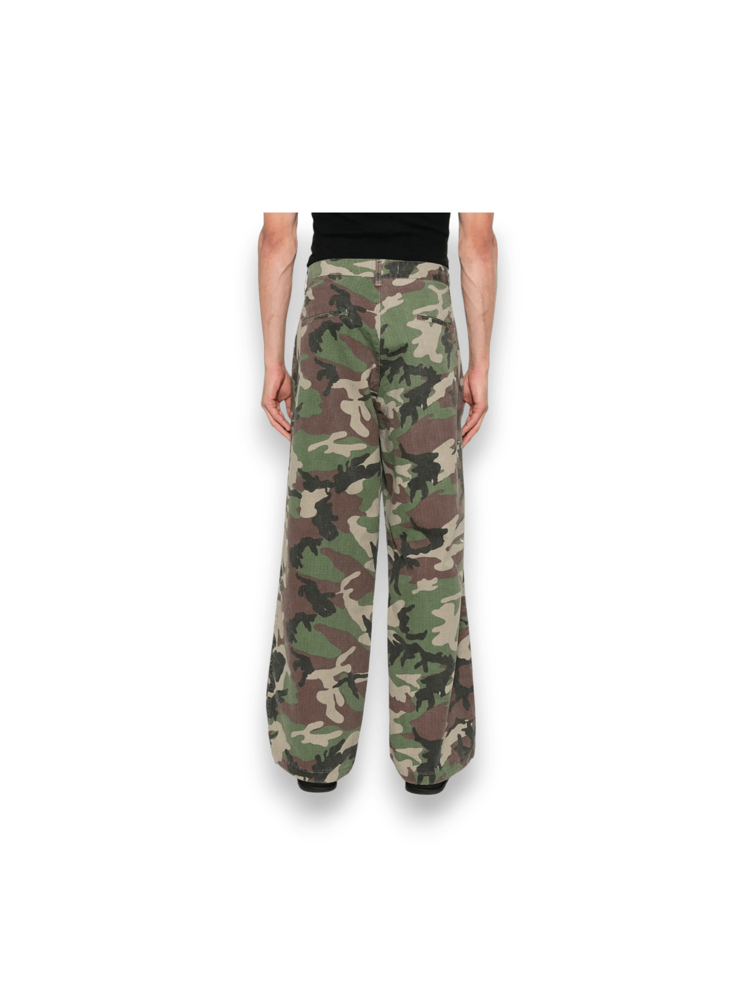 STAY HUMAN ON EARTH RIPSTOP SUPEROVER CARGO TROUSERS