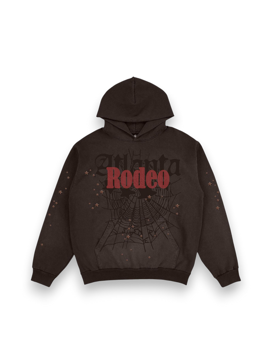 Travis Scott Cactus Jack x Sp5der Days Before Rodeo Hoodie brown