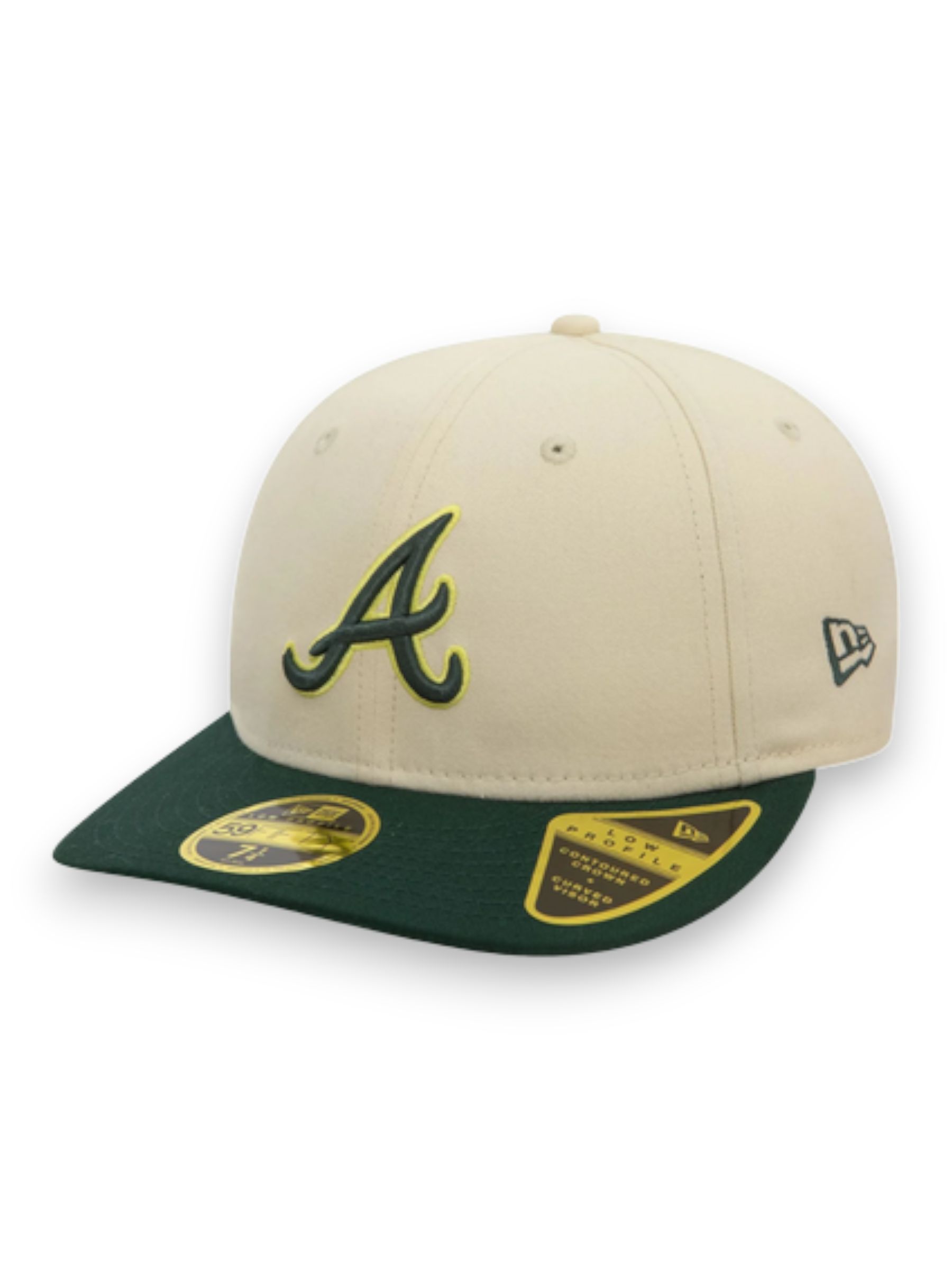 New Era Atlanta Braves Seasonal World Series Cream Low Profile 59FIFTY Fitted Ca