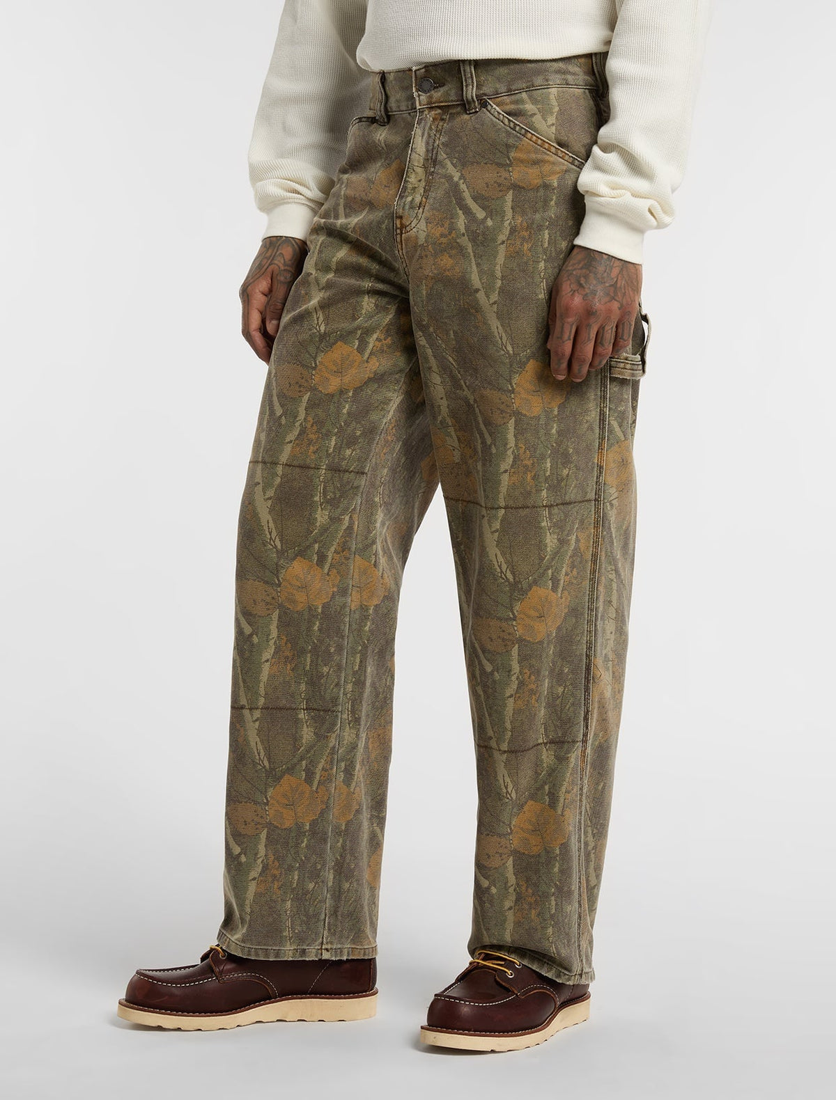 Dickies Houck loose straight camouflage canvas Hose