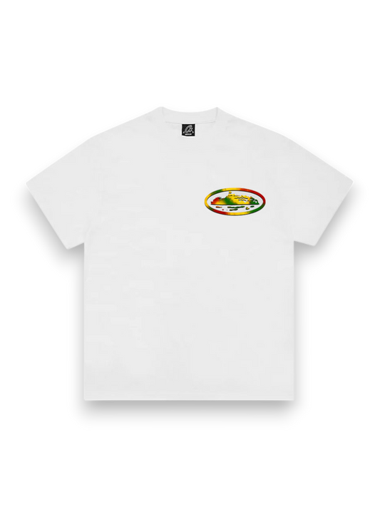 Corteiz Sunset Tee White