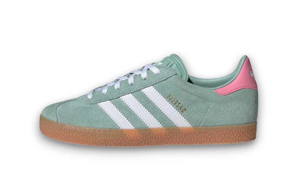 Adidas Gazelle Hazy Green Bliss Pink (GS)