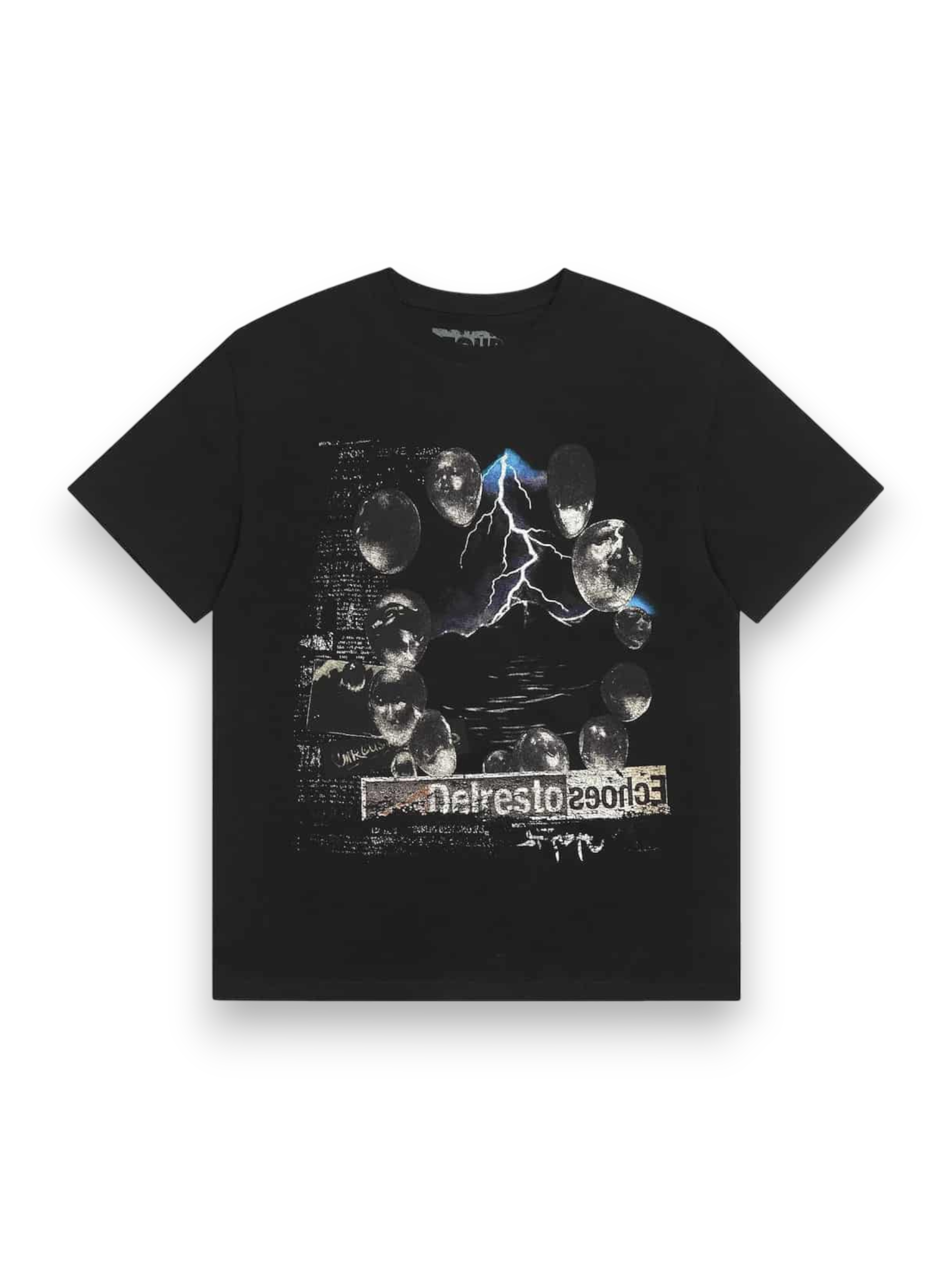 Travis Scott Utopia Echoes Circus Maximus Tee Black