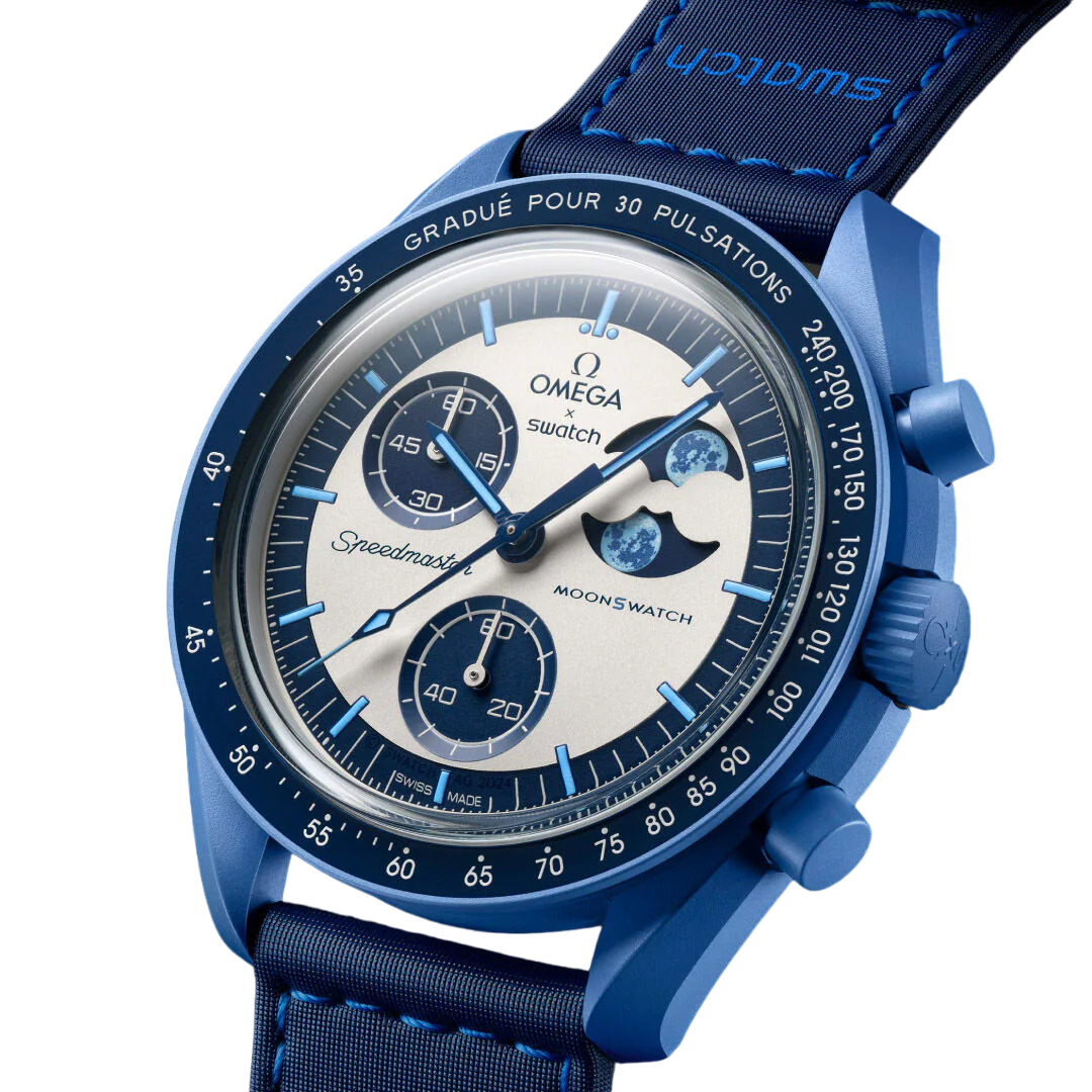 Omega x Swatch Mission to the super blue moonphase