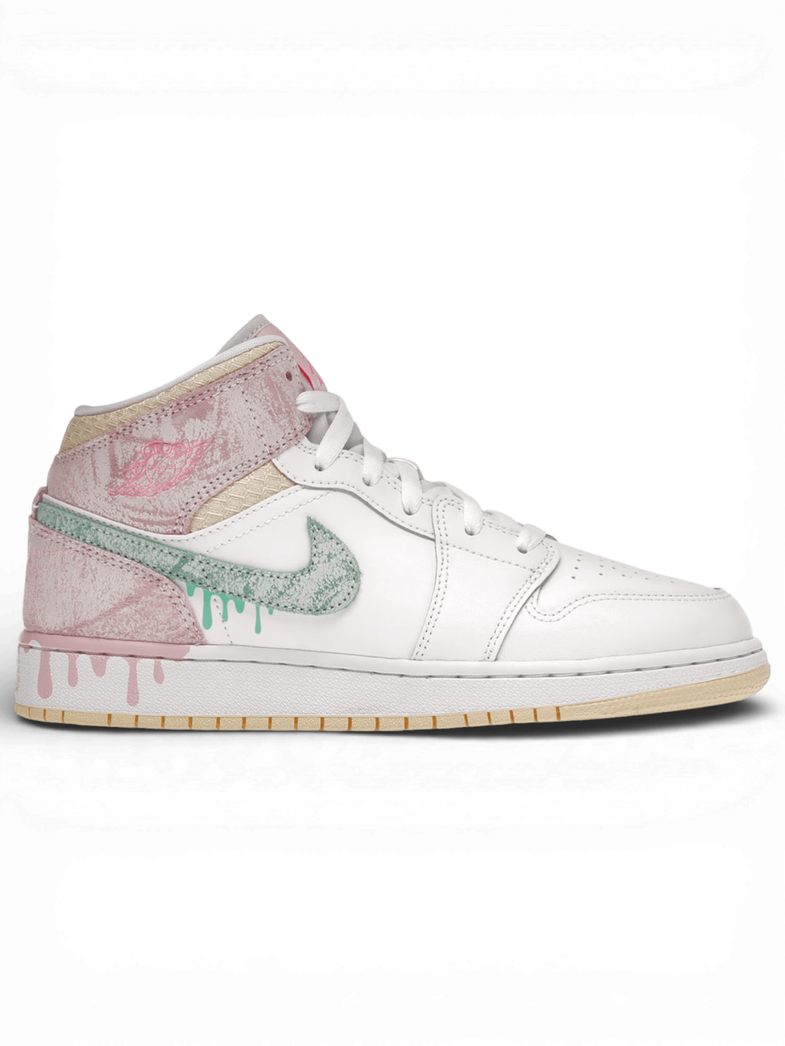 Jordan 1 Mid Paint Drip (GS)