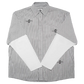 1886 Printed logo gingham double shirt - Grey