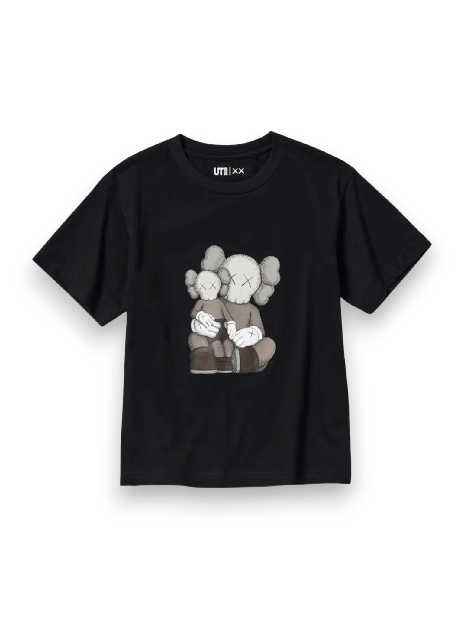 KAWS x Uniqlo Kids UT Short Sleeve Graphic T-shirt (US Sizing) Black