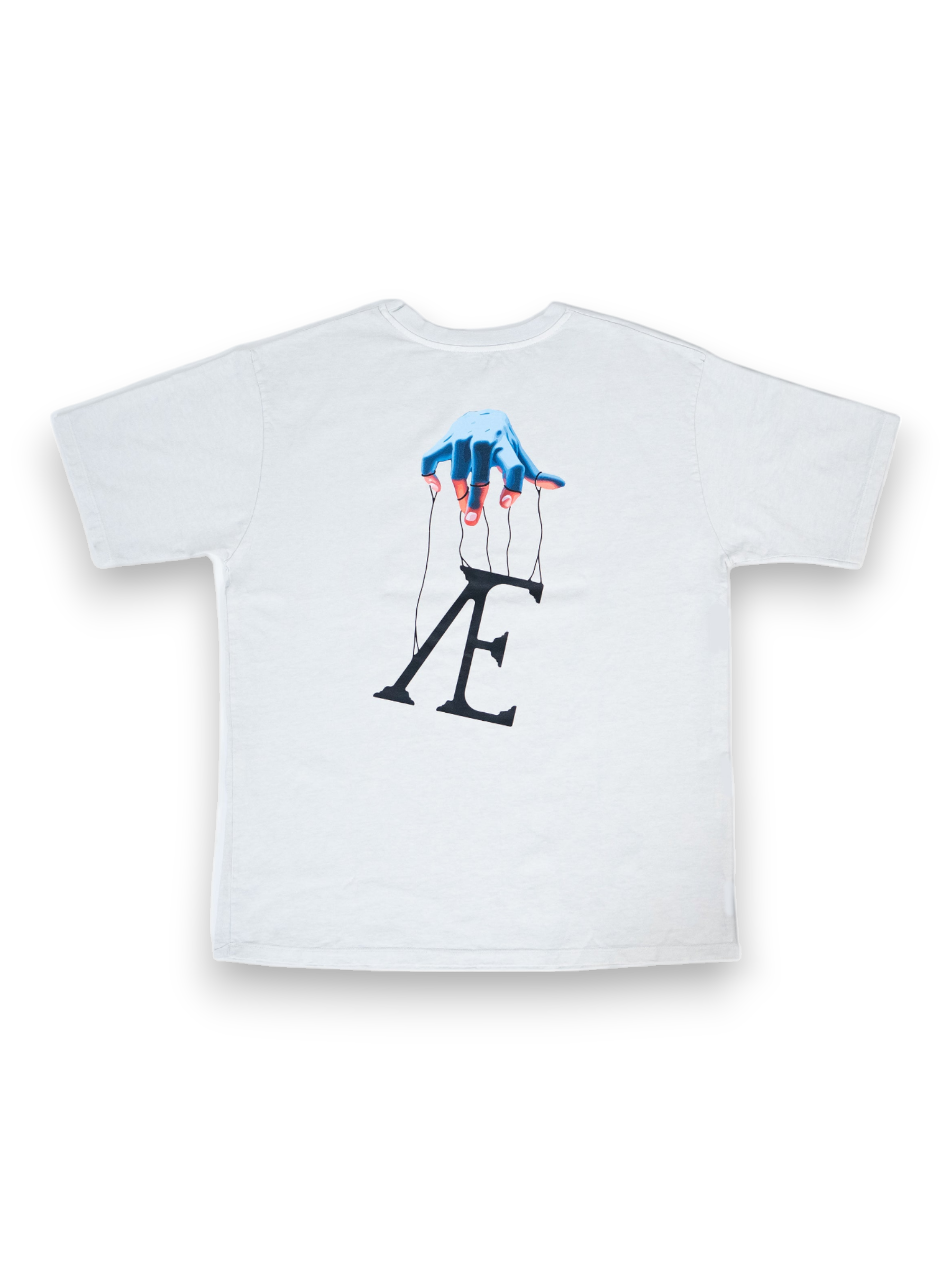 AEI-MAN Manipulation whiteT-shirt