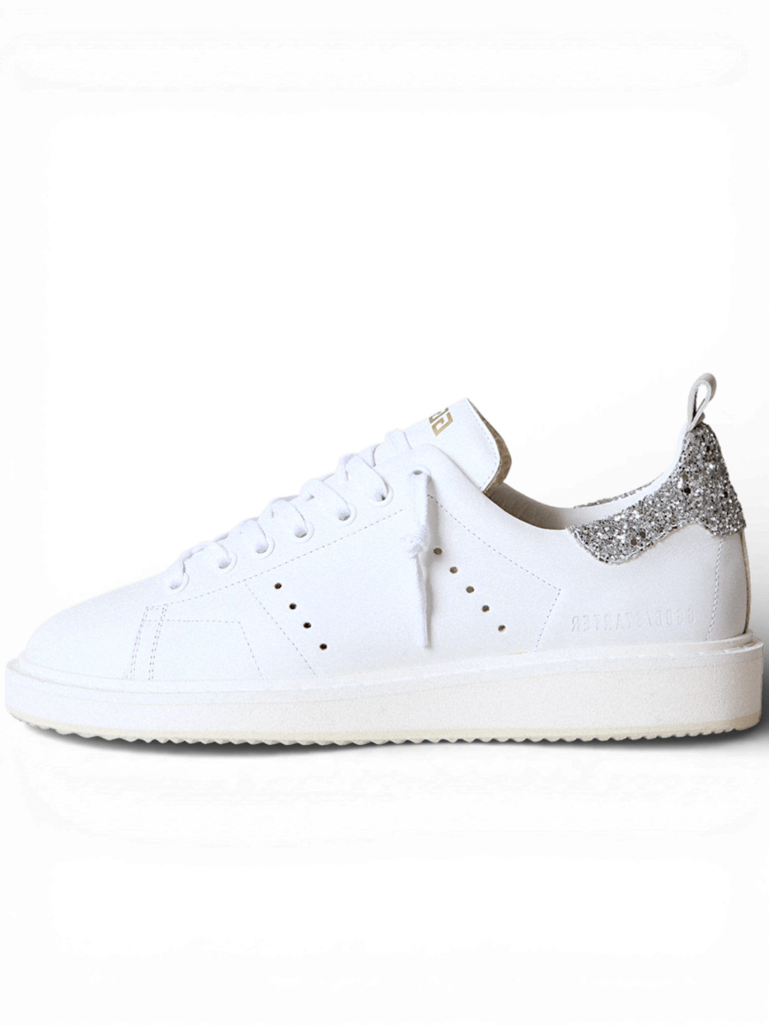 Golden Goose Deluxe Brand Starter Silvery Eggshell