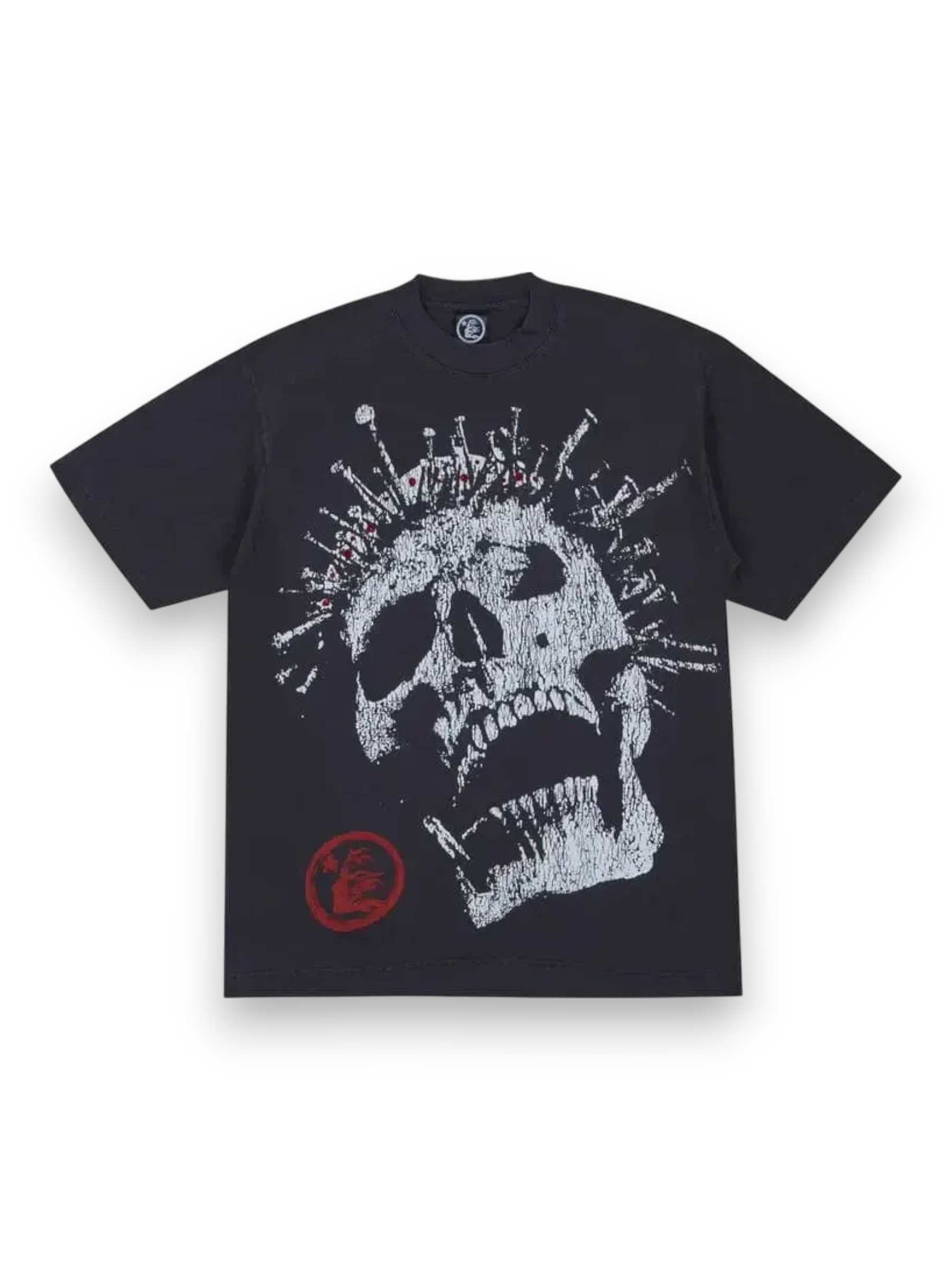 Hellstar Crowned Scull Shirt Black