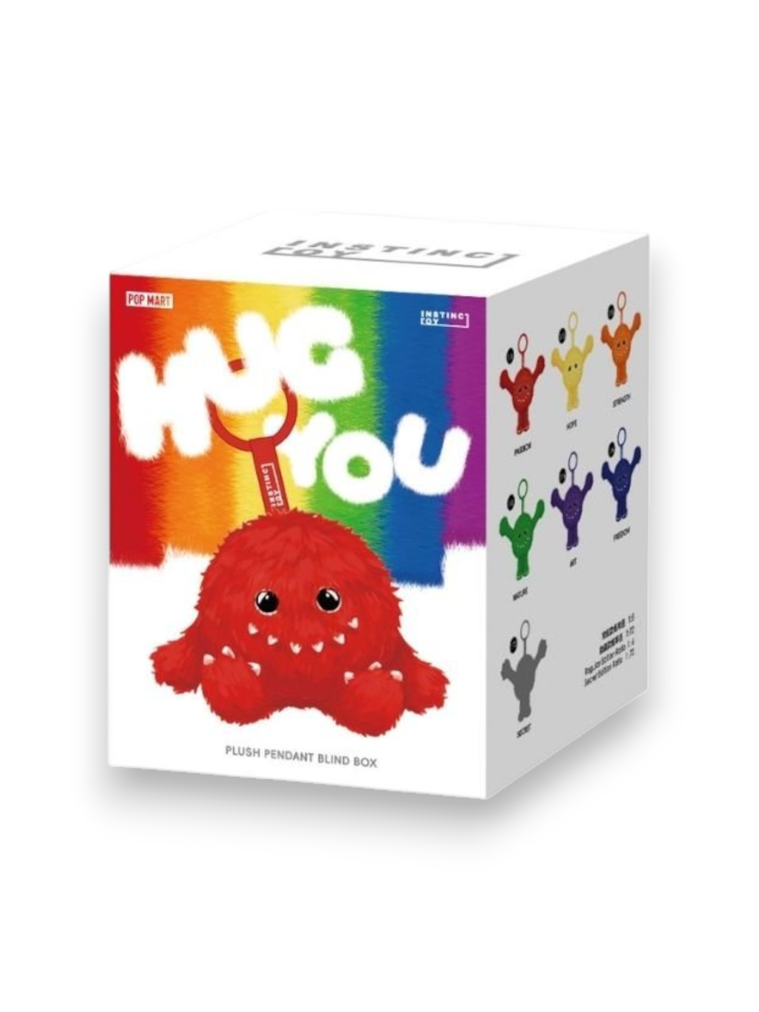 Pop Mart Pop Mart Instinctoy Hug You Series Plush Pendant Single Blind Box