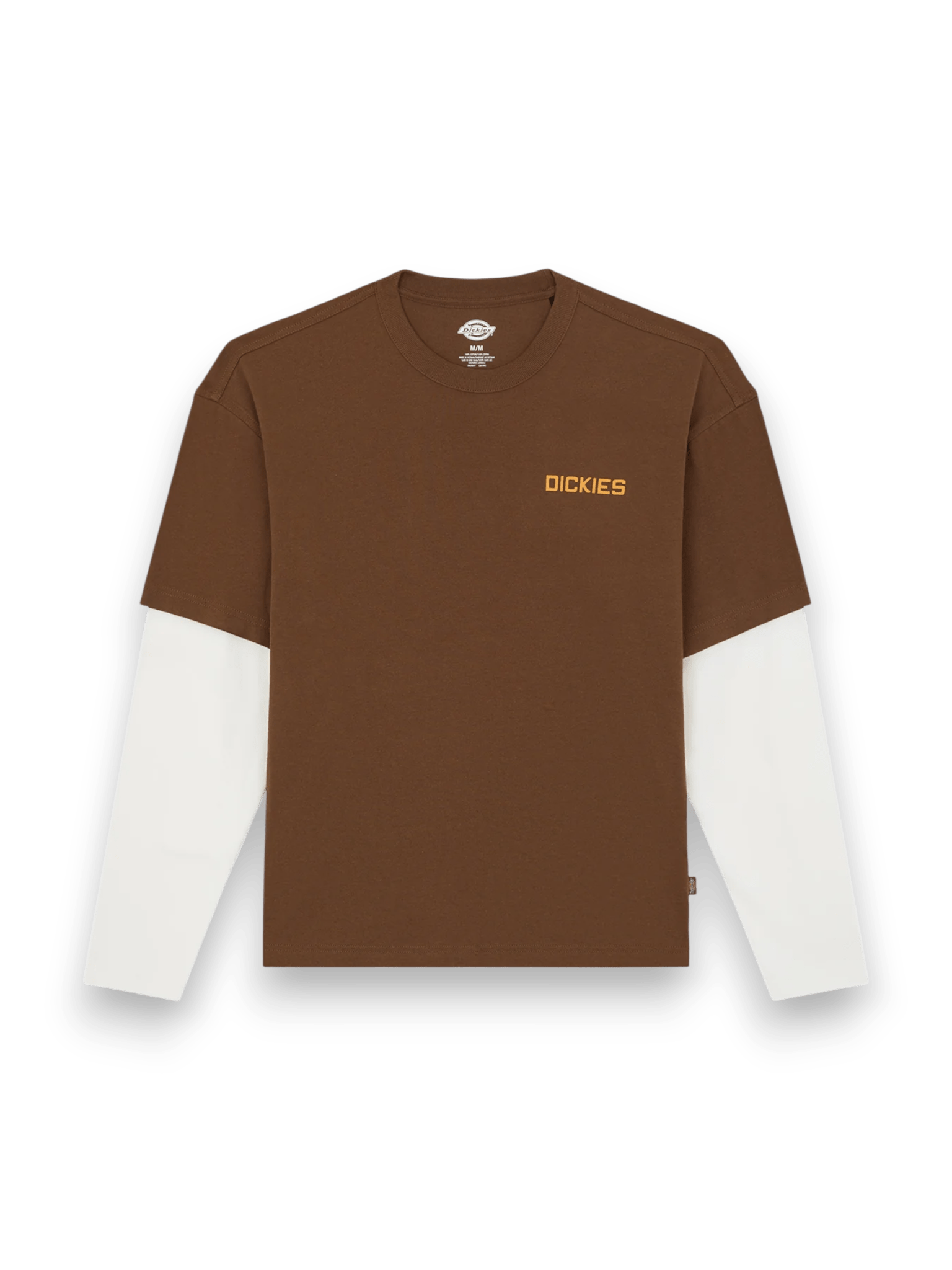 DICKIES Payson 2-in-1 lightweight t-shirt Brown
