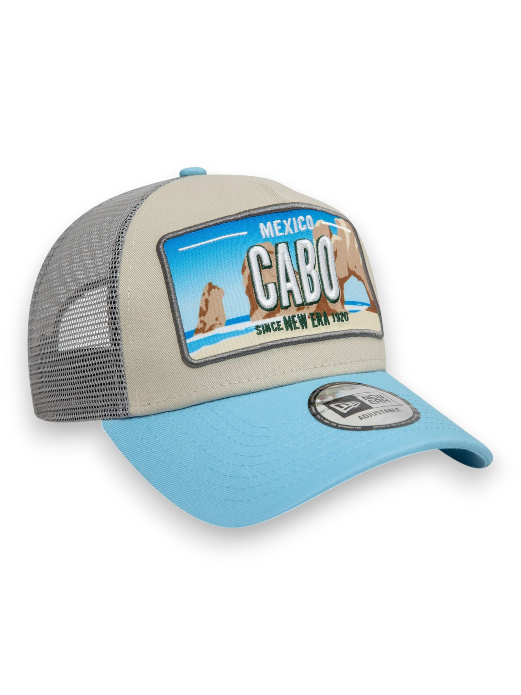 9FORTY A-Frame Trucker New Era Cabo License Plate