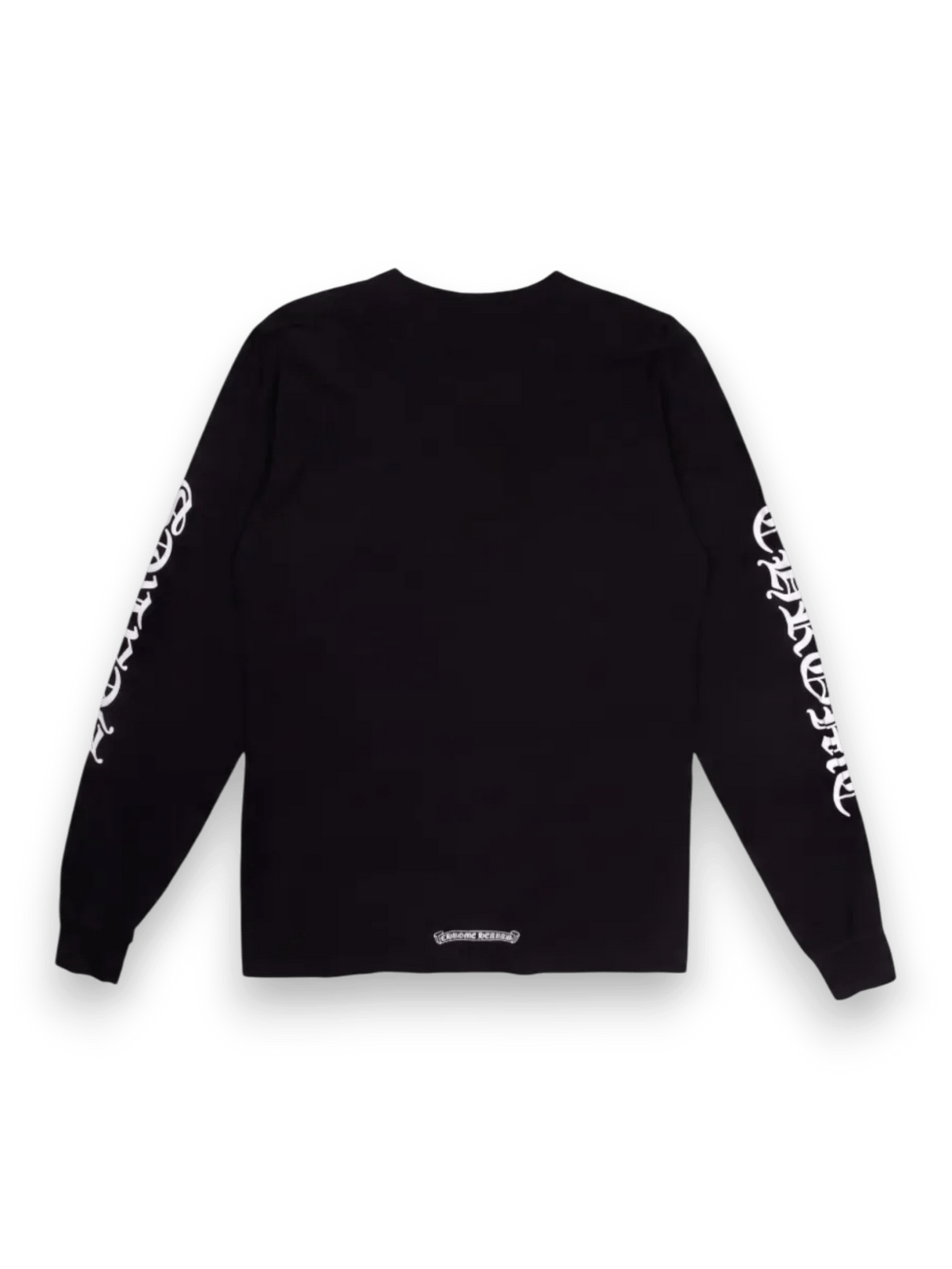 Chrome Hearts Long Sleeve Neck Print Logo Black/White