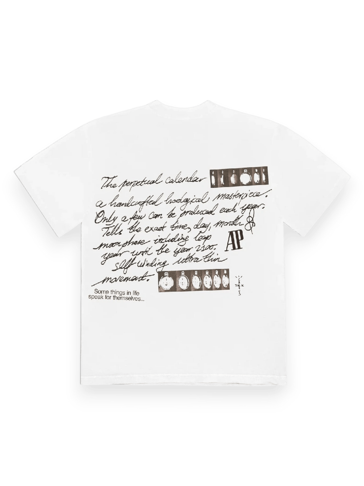 Travis Scott Cactus Jack x AP Perpetual Calendar Tee