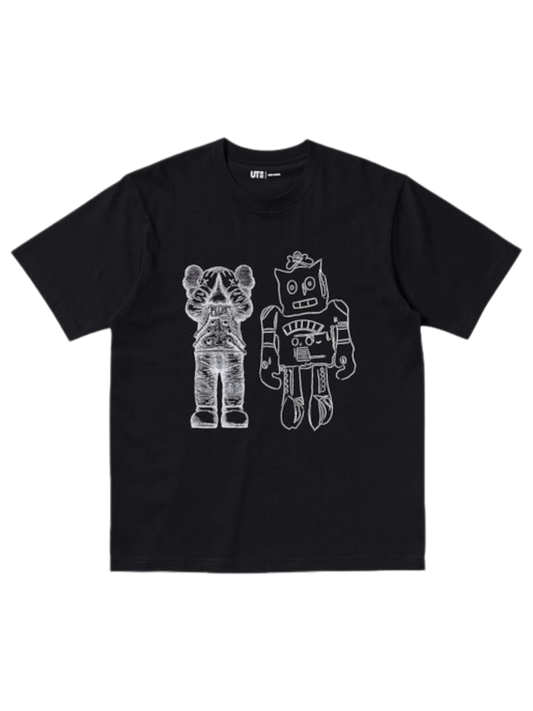 KAWS x Uniqlo Warhol UT Graphic 476351 T-shirt Black