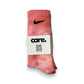 Nike Tie Dye Socks Pomegranate by CARE STUDIOS