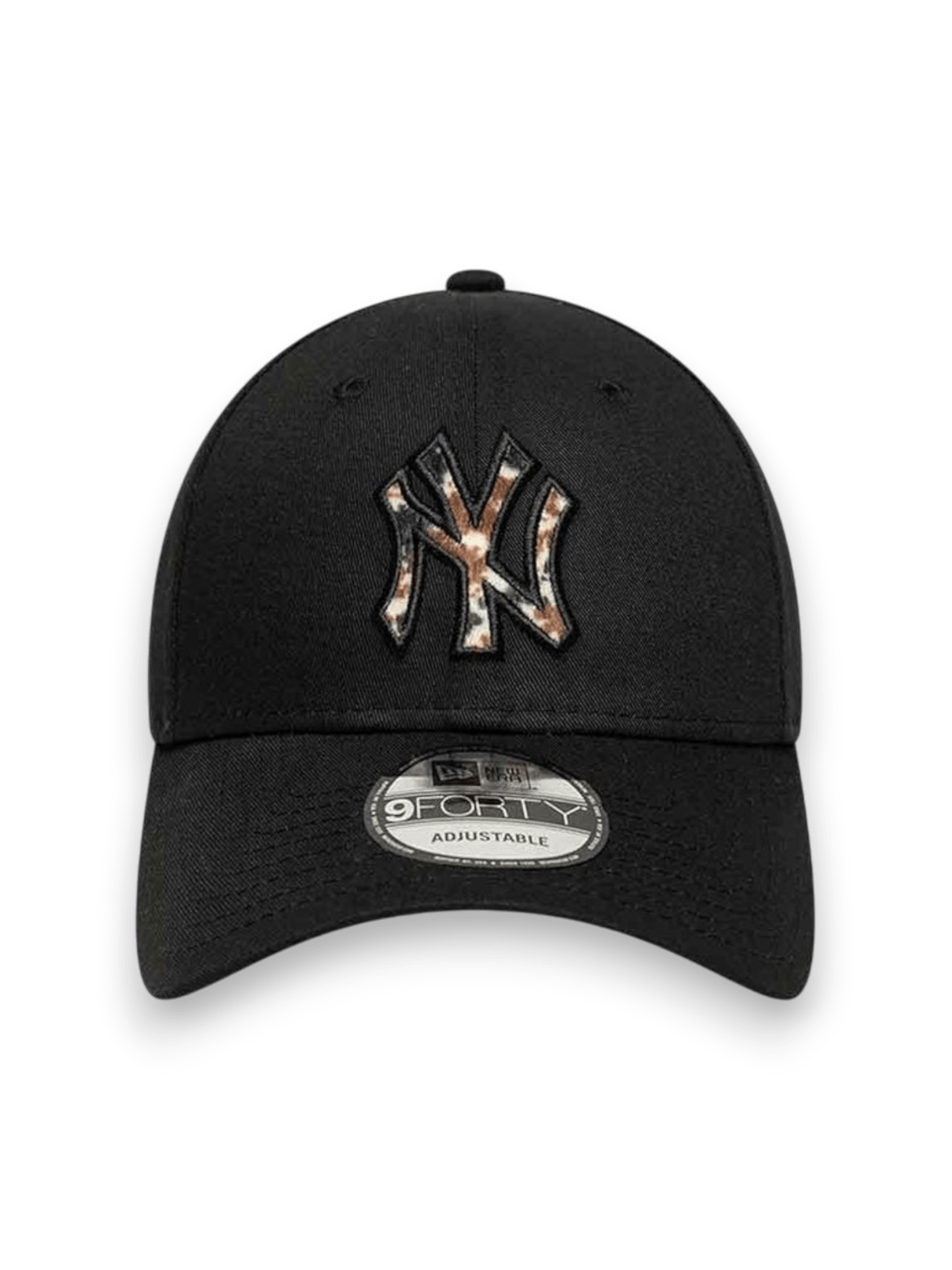 New Era Cap 9FORTY New York Cow Print Black
