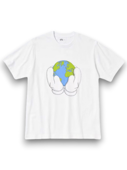 KAWS x Uniqlo Peace For All S/S Graphic T-shirt (US Sizing) White