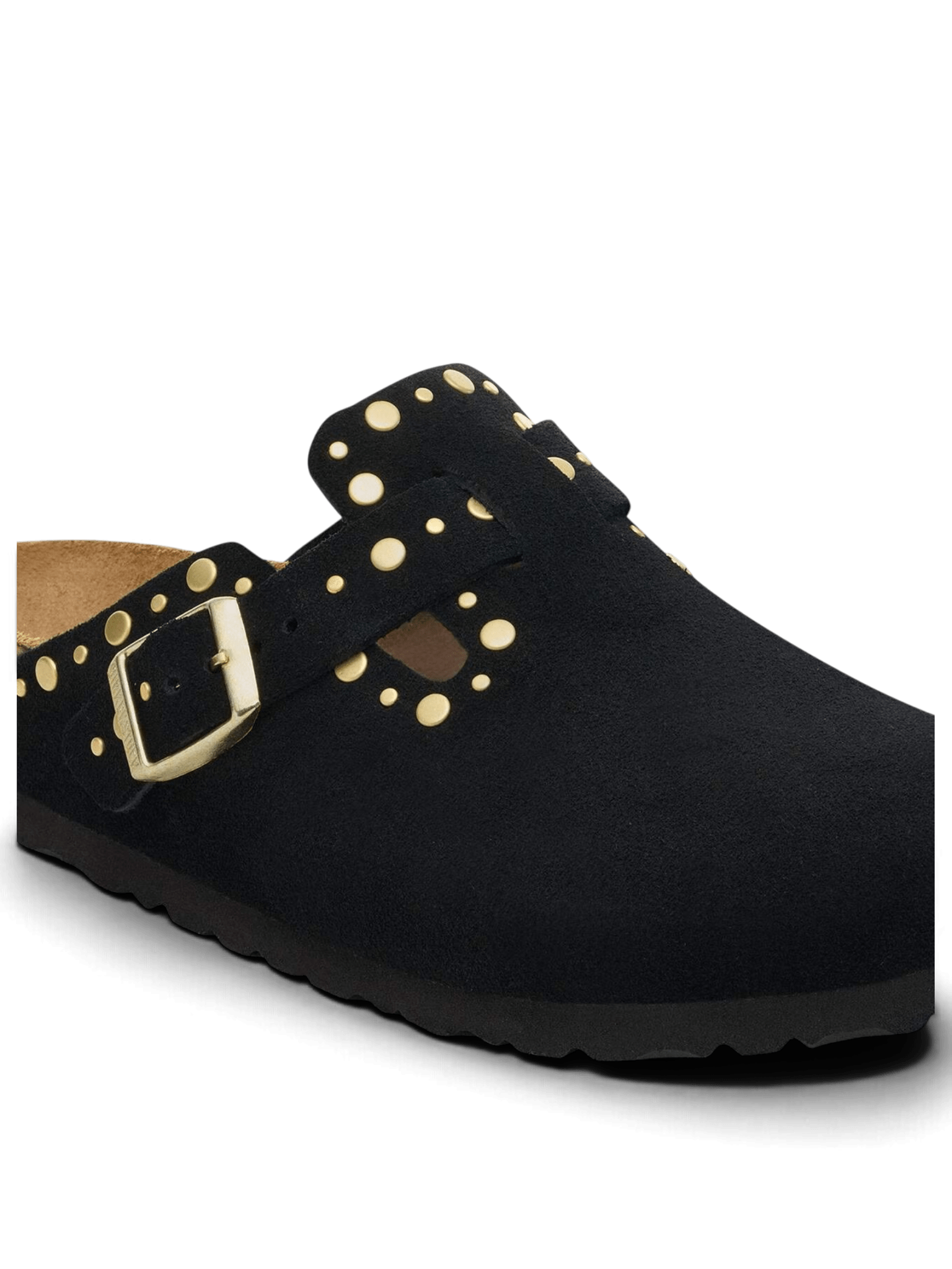 Birkenstock Boston Rivets Black