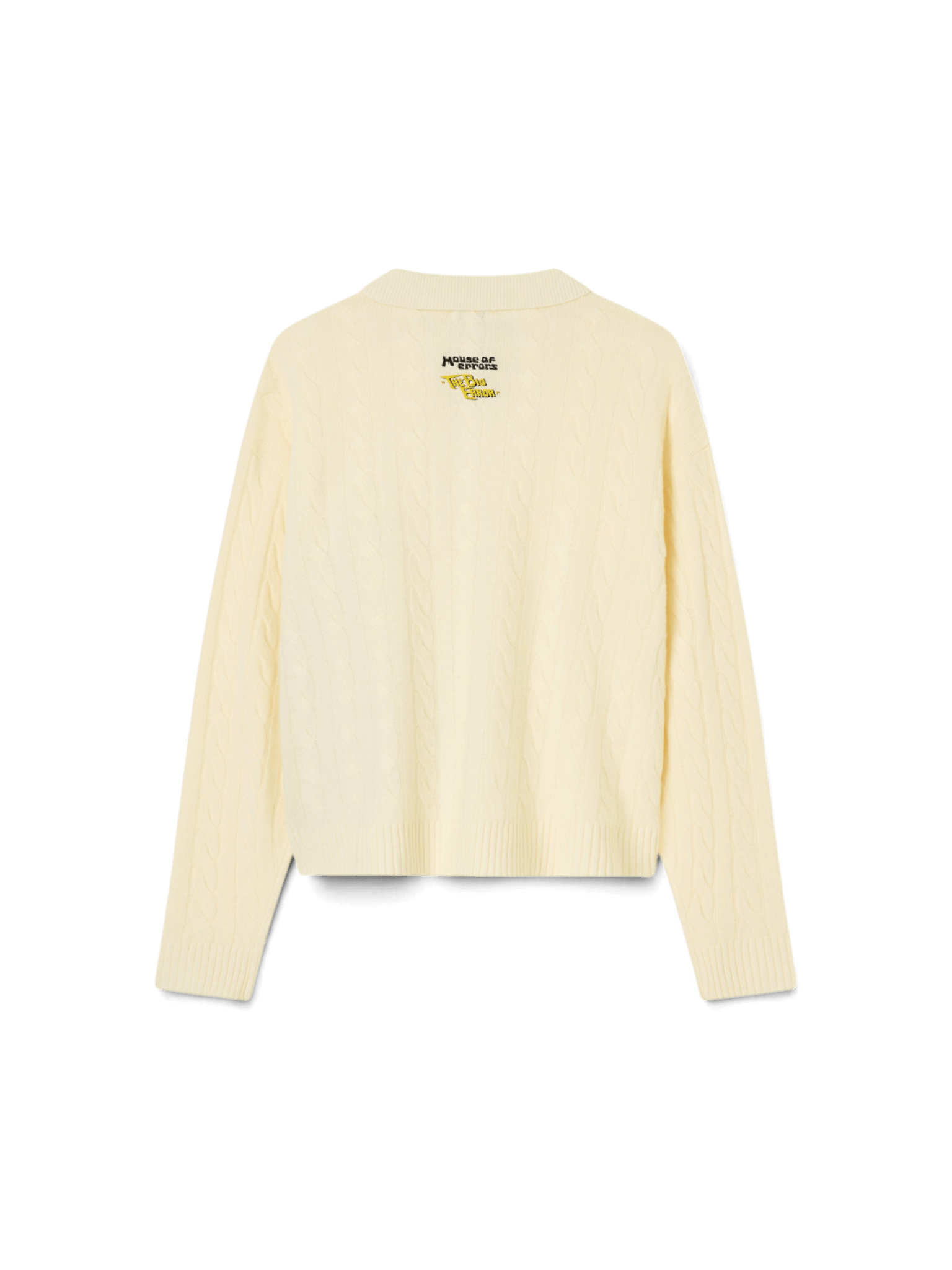 House Of Errors Cliff Crash Cable Knit Rugby