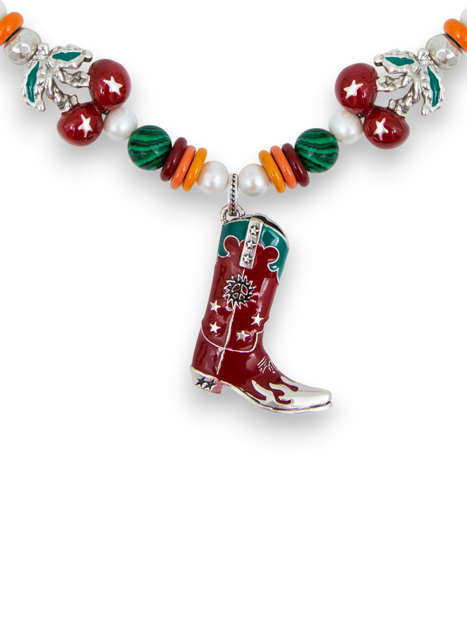 Twojeys Summer Boot Necklace