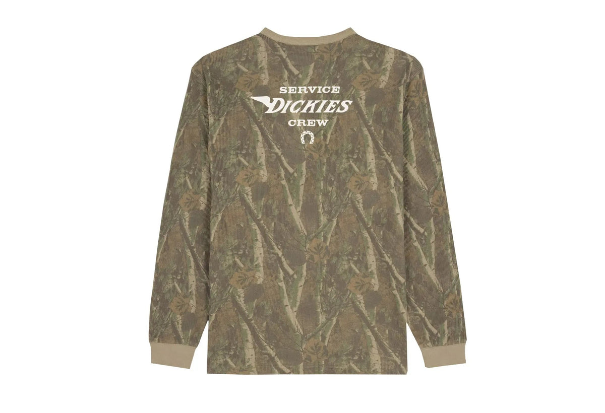 Dickies Bradenton Waffle LS Tee Camo
