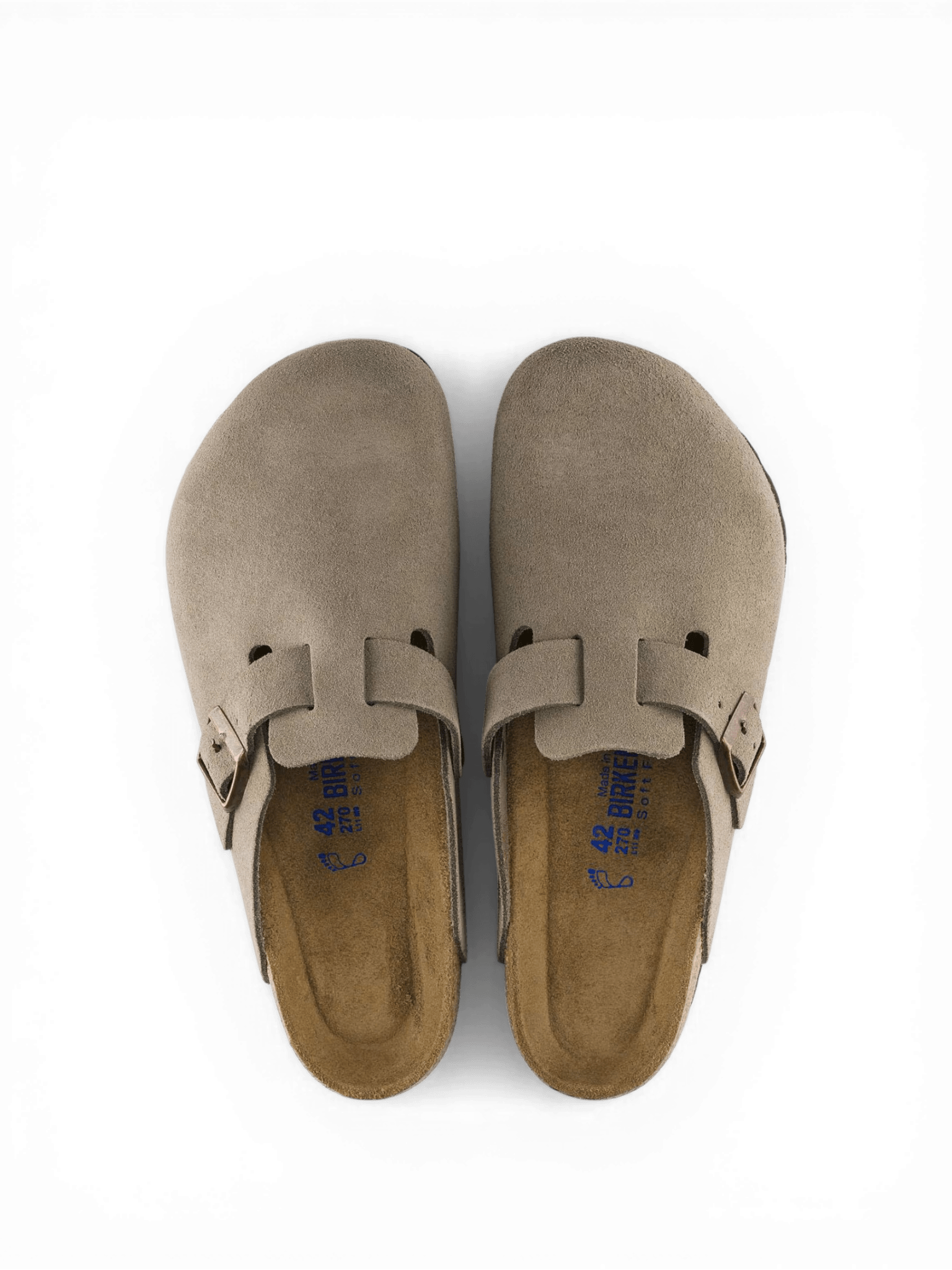 Birkenstock Boston Suede Taupe
