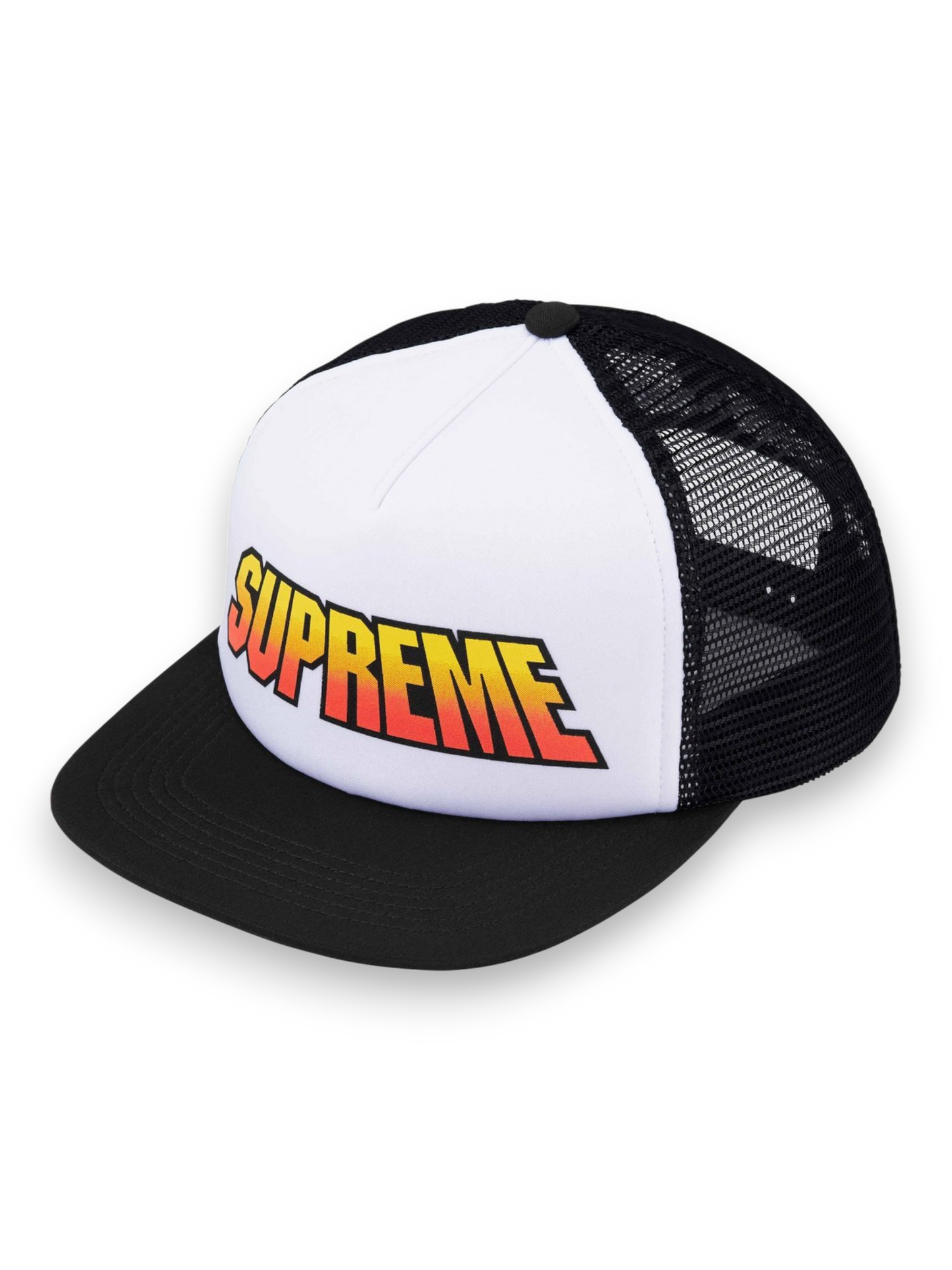 Supreme Gradient Mesh Back 5-Panel Black