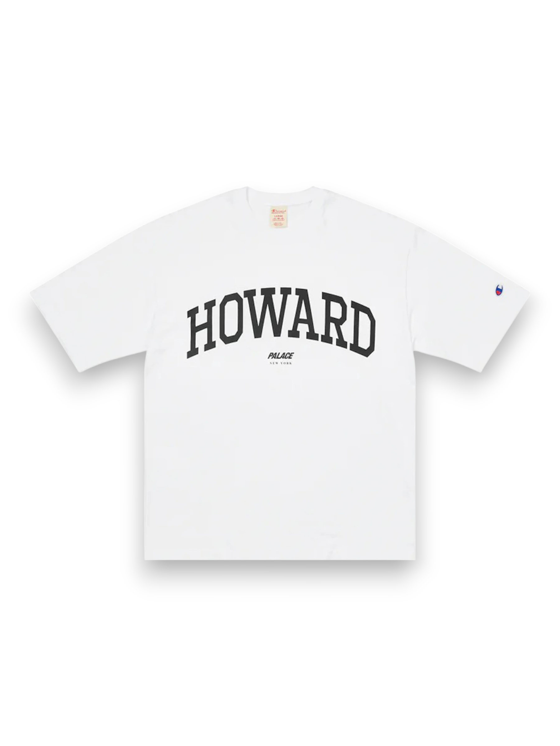 Palace Champion Shop Howard T-shirt New York White