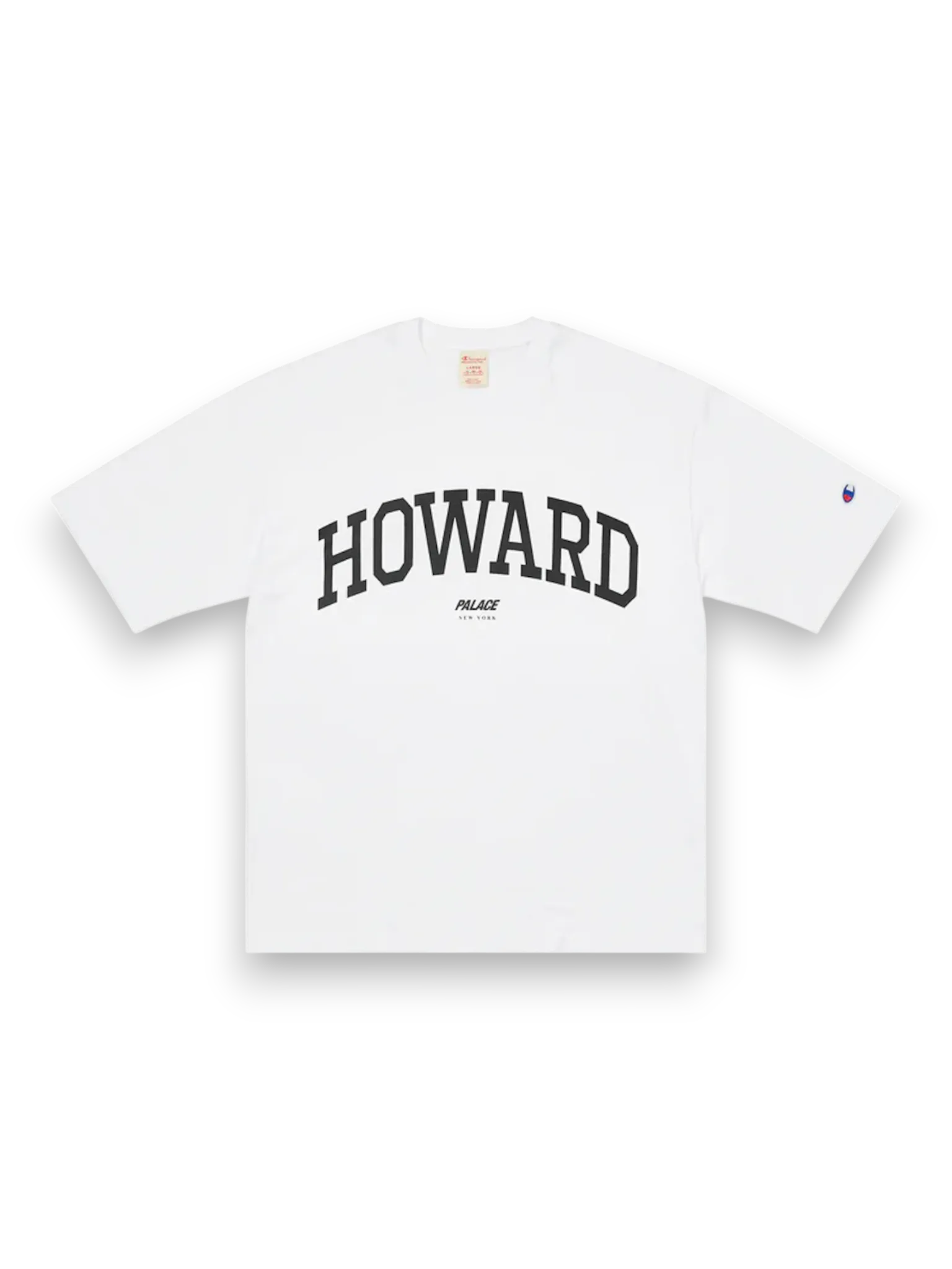 Palace Champion Shop Howard T-shirt New York White