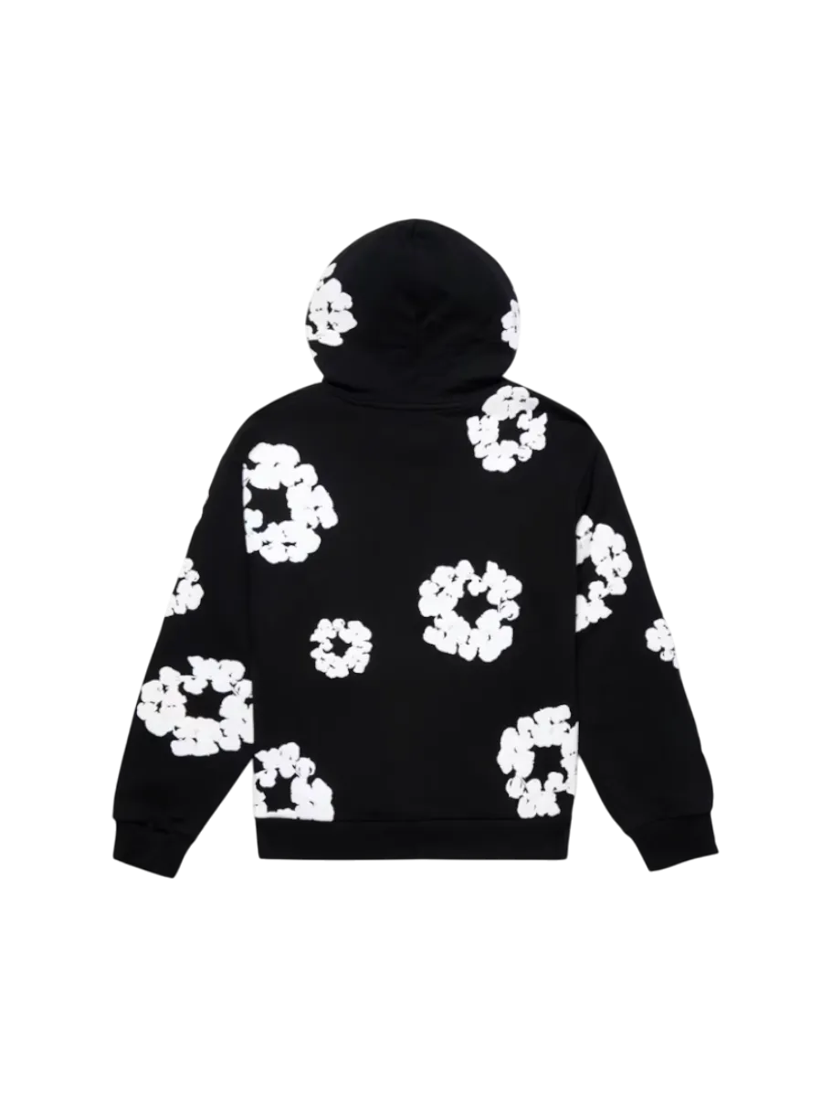 Denim Tears The Cotton Wreath Hoodie Sweatshirt Black