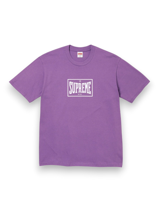 Supreme Warm Up Tee Purple